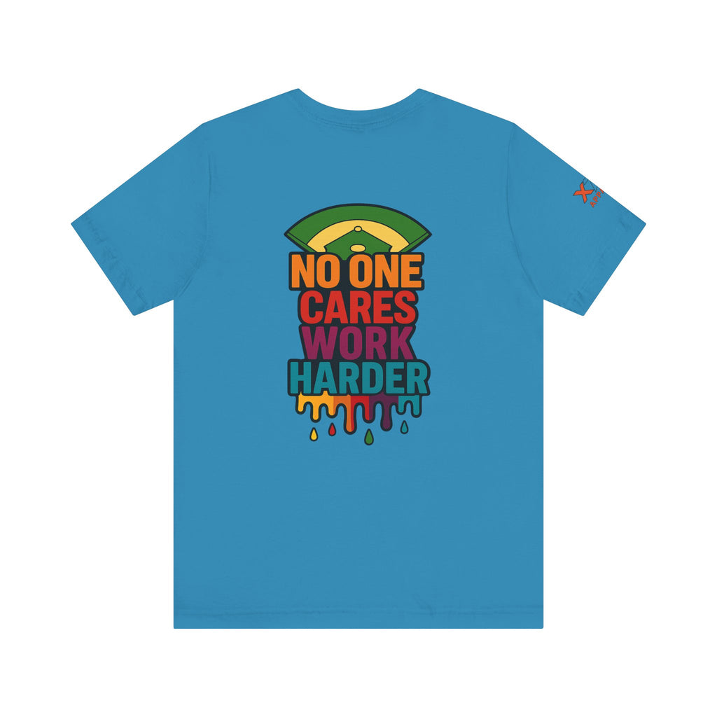 No One Cares Work Harder Drippy Softball Tee | Motivational Short Sleeve Shirt | Unisex Casual Wear | Gift for Hard Workers | Relaxed Fit T-Shirt | [...]