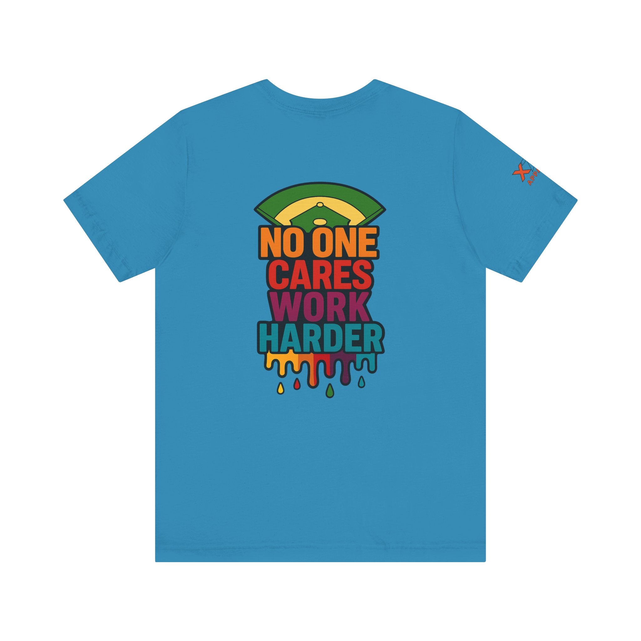 No One Cares Work Harder Drippy Softball Tee | Motivational Short Sleeve Shirt | Unisex Casual Wear | Gift for Hard Workers | Relaxed Fit T-Shirt | [...]