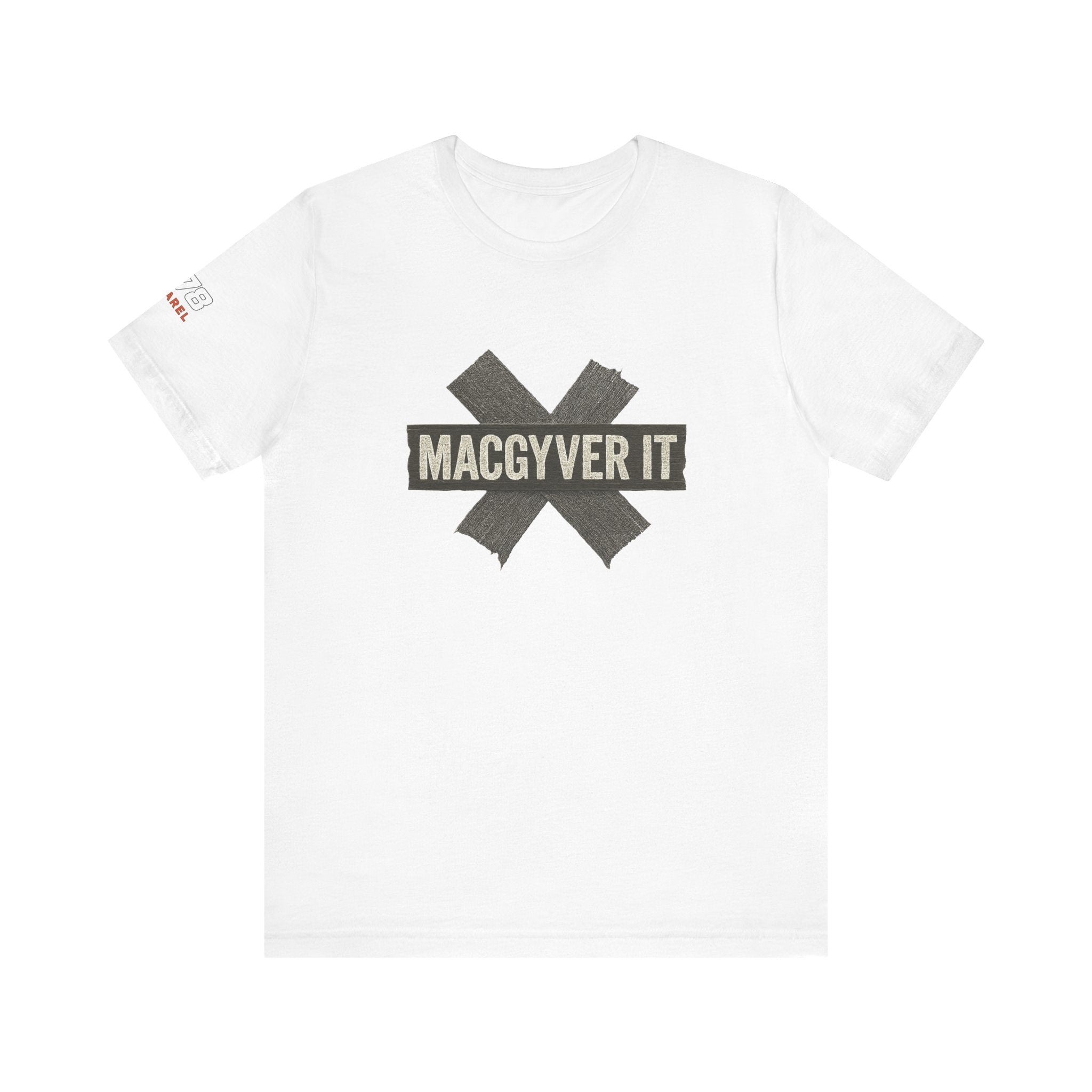 MacGyver It Tee - Unisex Jersey Short Sleeve Shirt for DIY Lovers, Creative Gift for Friends, Casual Wear, Funny T-Shirt, Gift for Him/Her