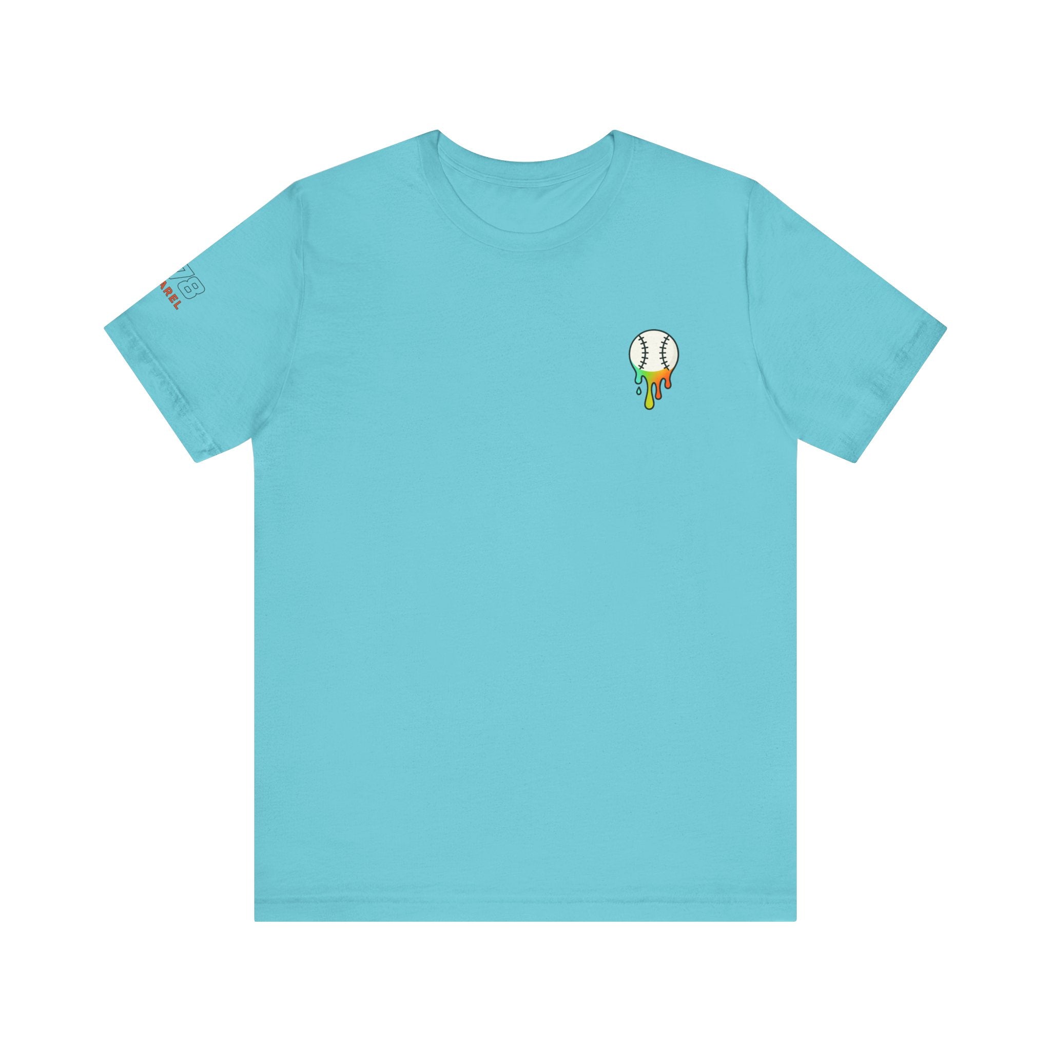Baseball Mom Drippy Tee - Fun Unisex Jersey Short Sleeve T-Shirt, Perfect Gift for Sports Moms, Game Day Apparel, Mother's Day Gift, Summer Attire