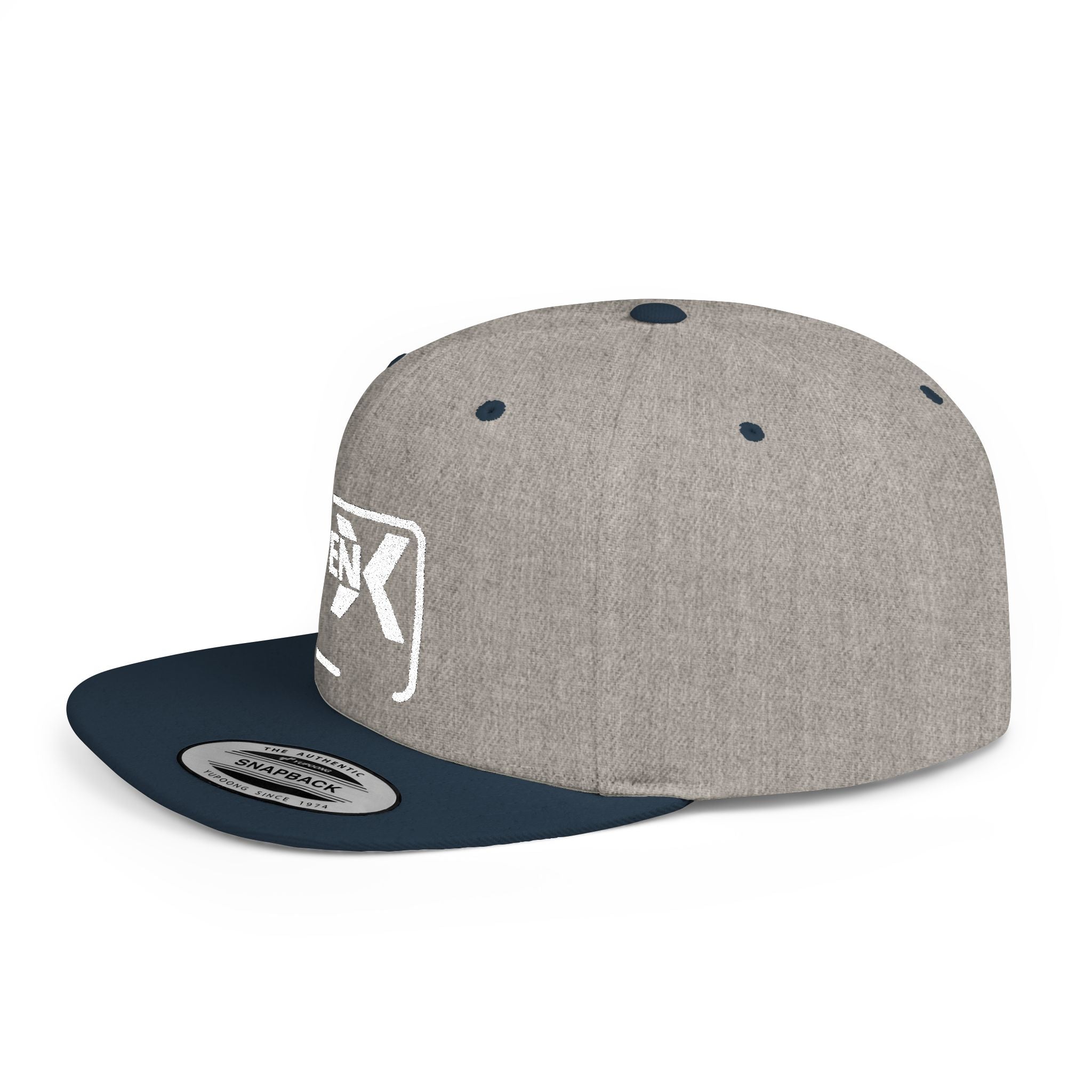 'Gen X' Stylish Flat Bill Snapback Cap | Trendy Streetwear Hat for Everyday Use, Gifts, Fashion Accessory, Casual Summer Style