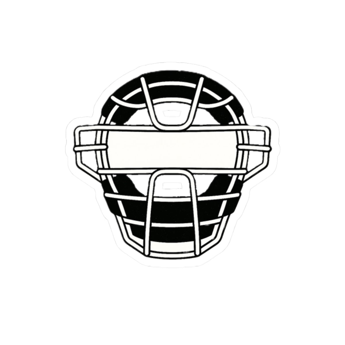 Catcher's Mask Sticker