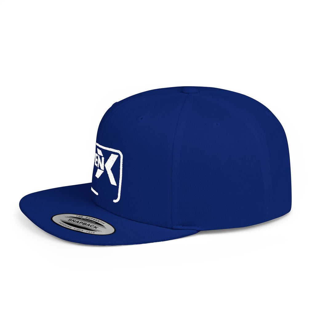 'Gen X' Stylish Flat Bill Snapback Cap | Trendy Streetwear Hat for Everyday Use, Gifts, Fashion Accessory, Casual Summer Style