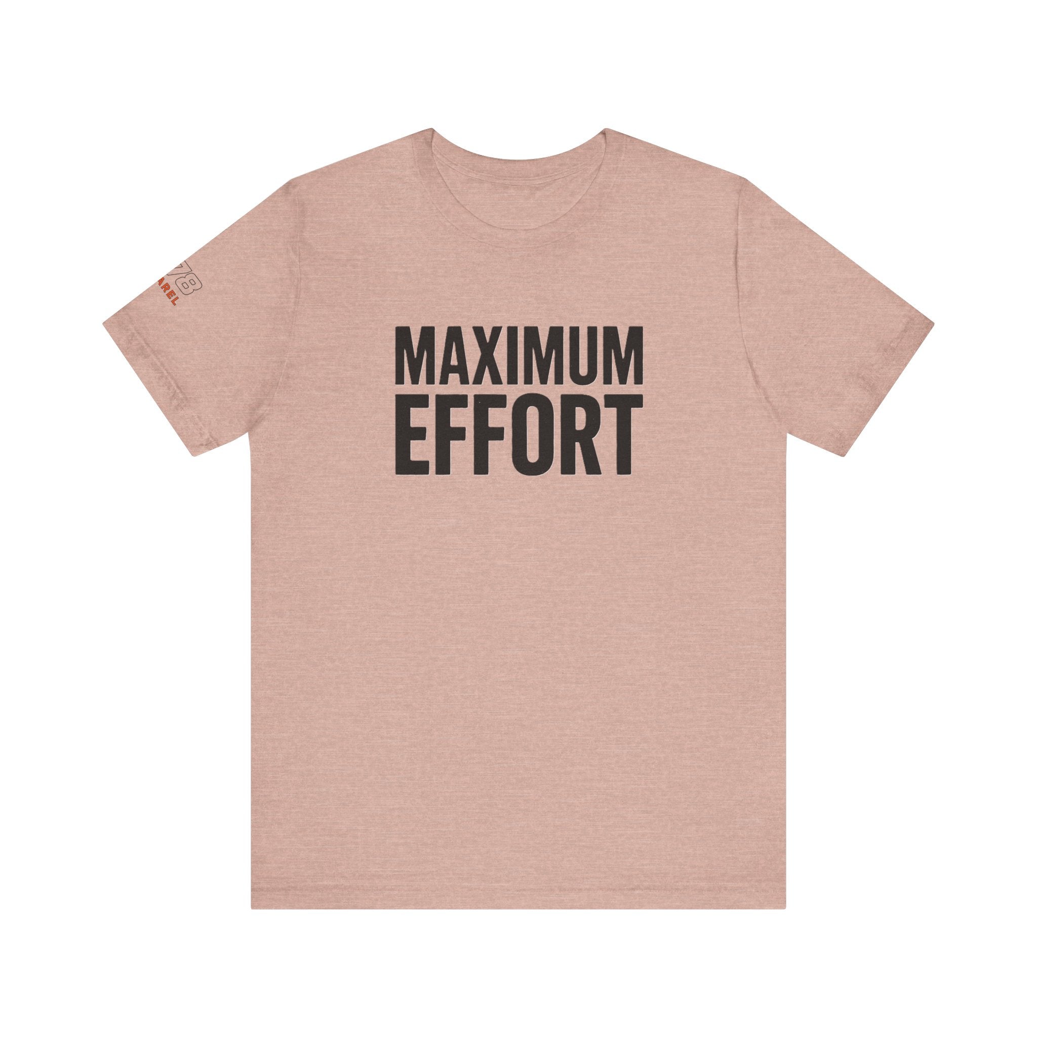 Maximum Effort  Motivational Apparel for Gym Lovers, Gift for Fitness Enthusiasts, Casual Wear, Birthday Gift, [...]