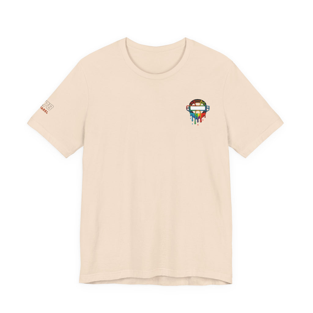 Foul Drippy Graphic Tee, Unisex Short Sleeve Shirt, Casual Streetwear, Perfect for Sports Fans, Gift for Friends