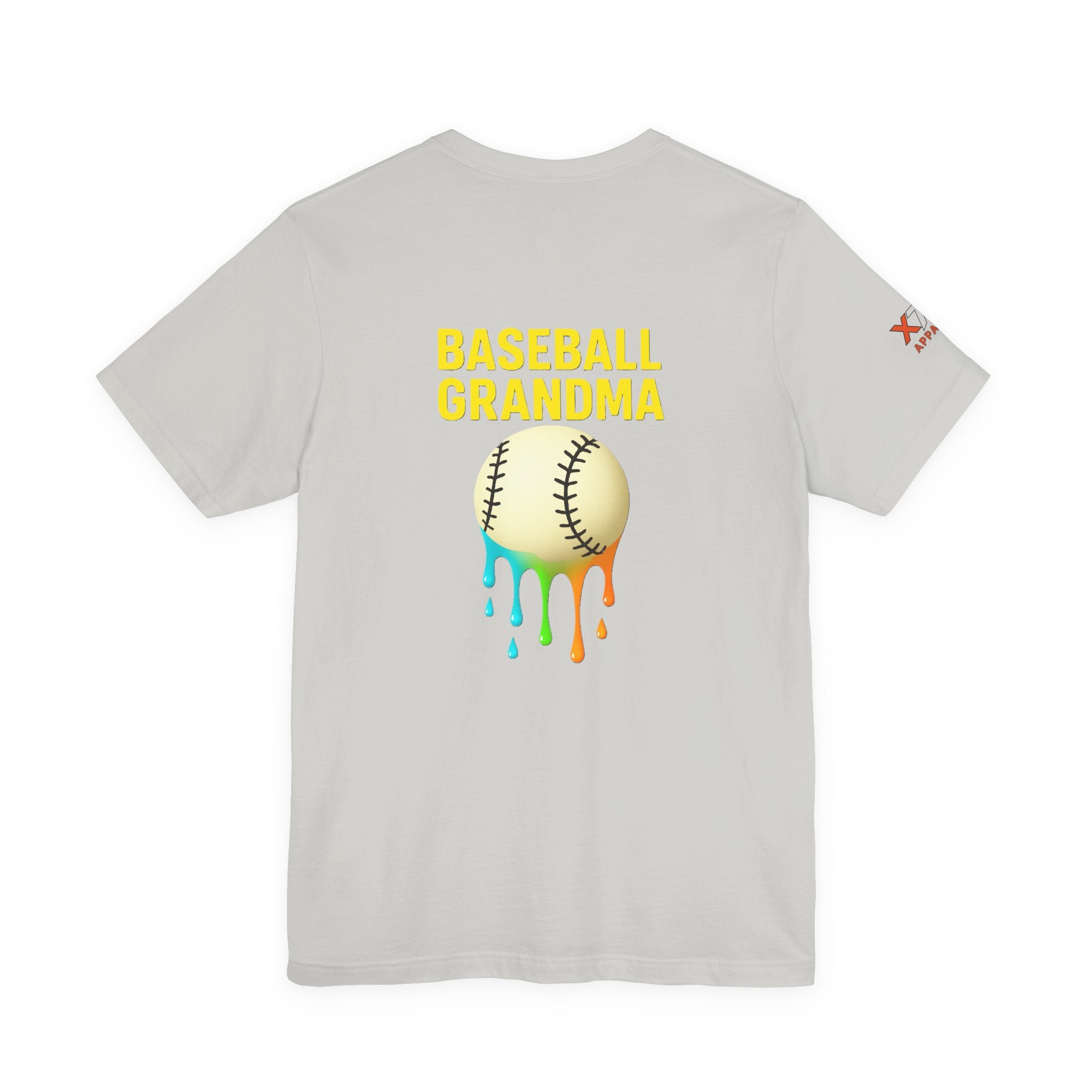 Baseball Grandma Drippy Unisex Tee, Perfect Gift for Baseball Lovers, Sporty T-Shirt for Moms, Fun Summer Wear, Birthday Gift Idea