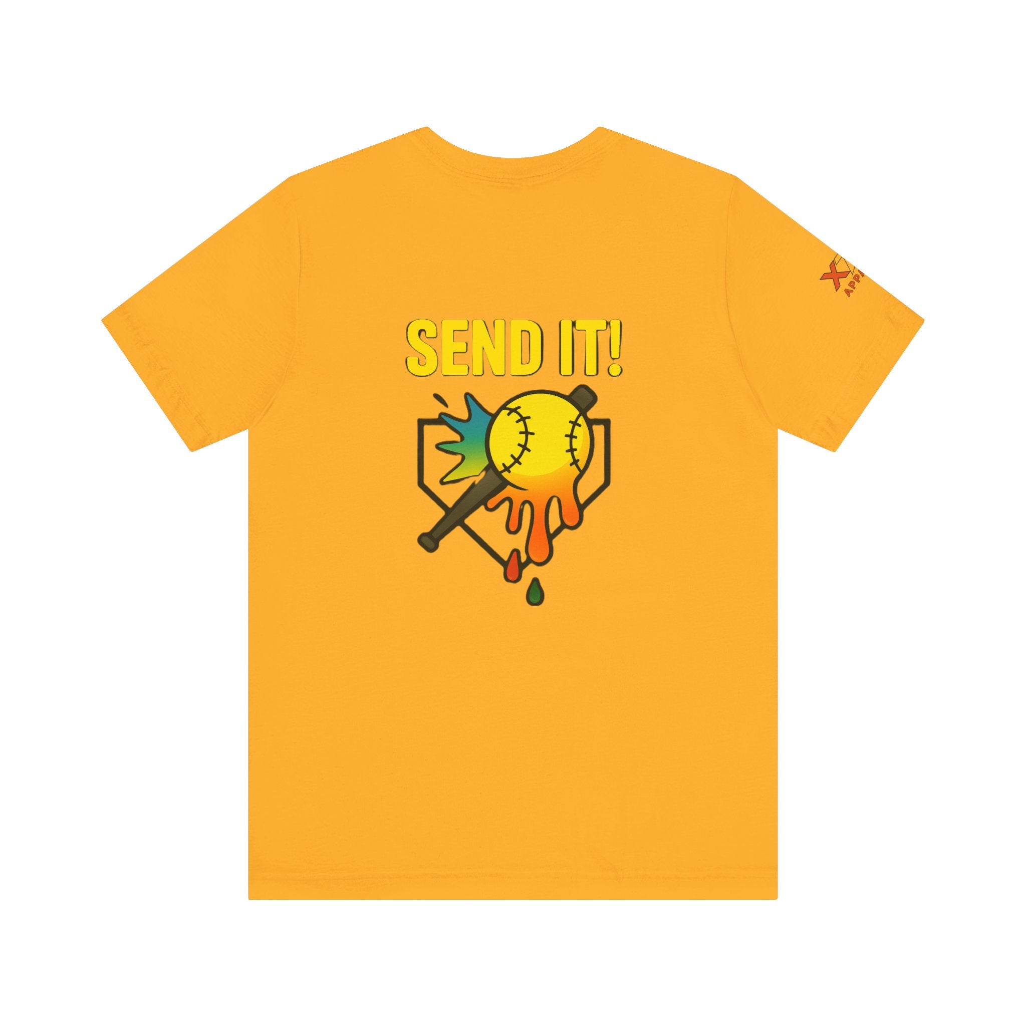 Send It Drippy Unisex Tee, Fun Sports Shirt, Gift for Athletes, Playful Casual Wear, Summer Essential