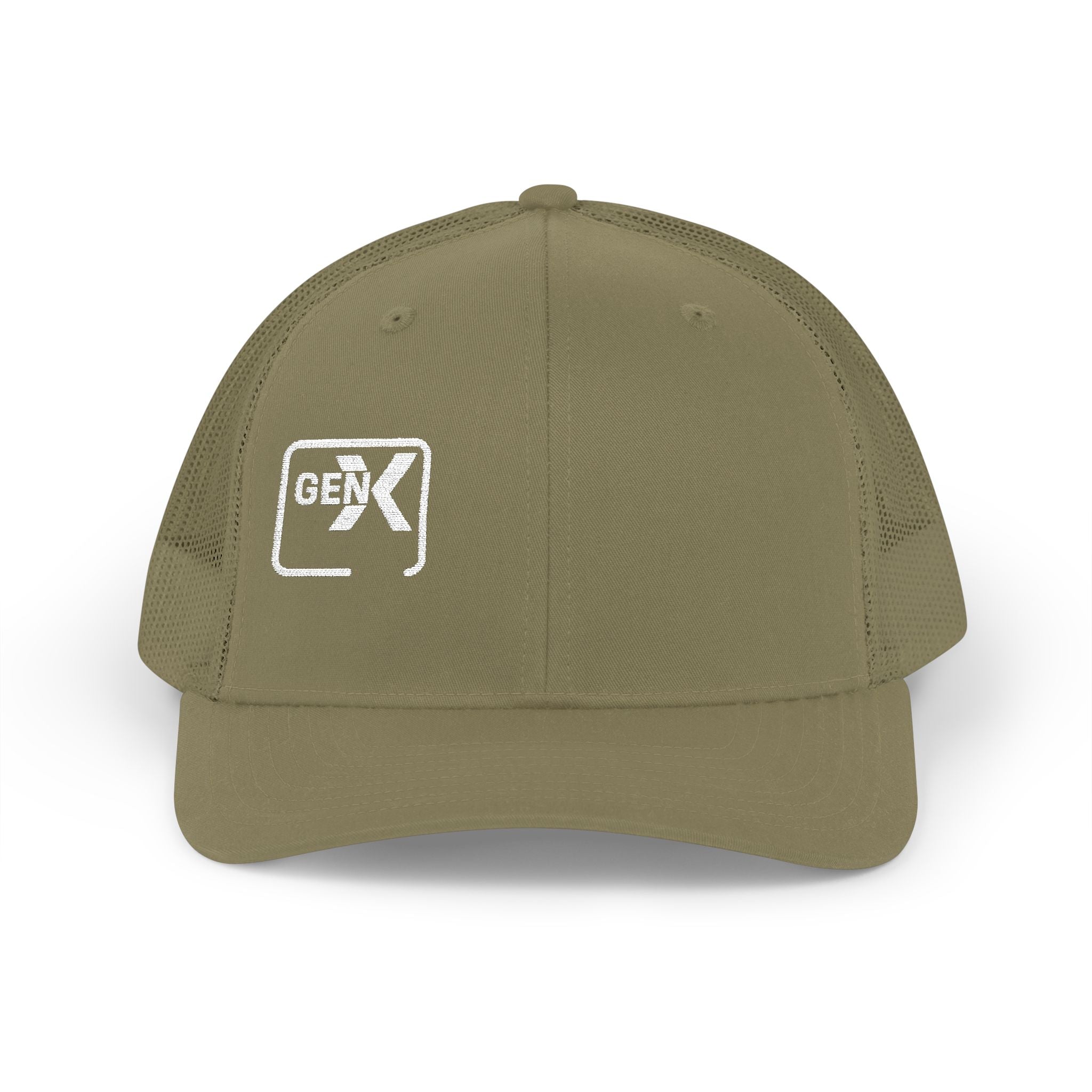 'Gen X' Stylish Snapback Trucker Cap for Everyday Wear, Embroidered Hat, Trendy Baseball Cap, Outdoor Cap for Men and Women