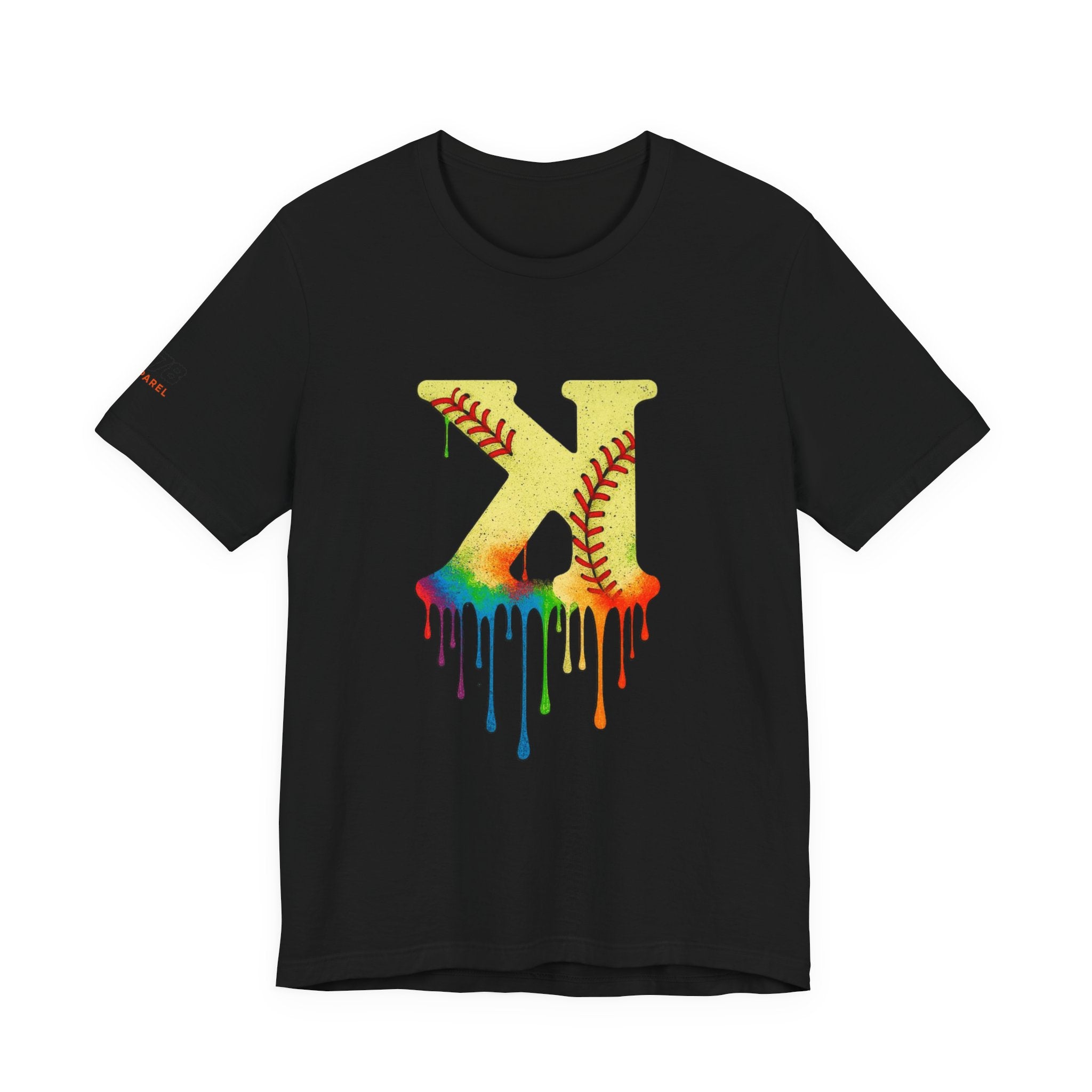 Softball Strikeout Drippy Graphic Tee, Perfect for Sports Fans, Gift for Athletes, Casual Wear, Summer Outfits, Team Spirit Apparel