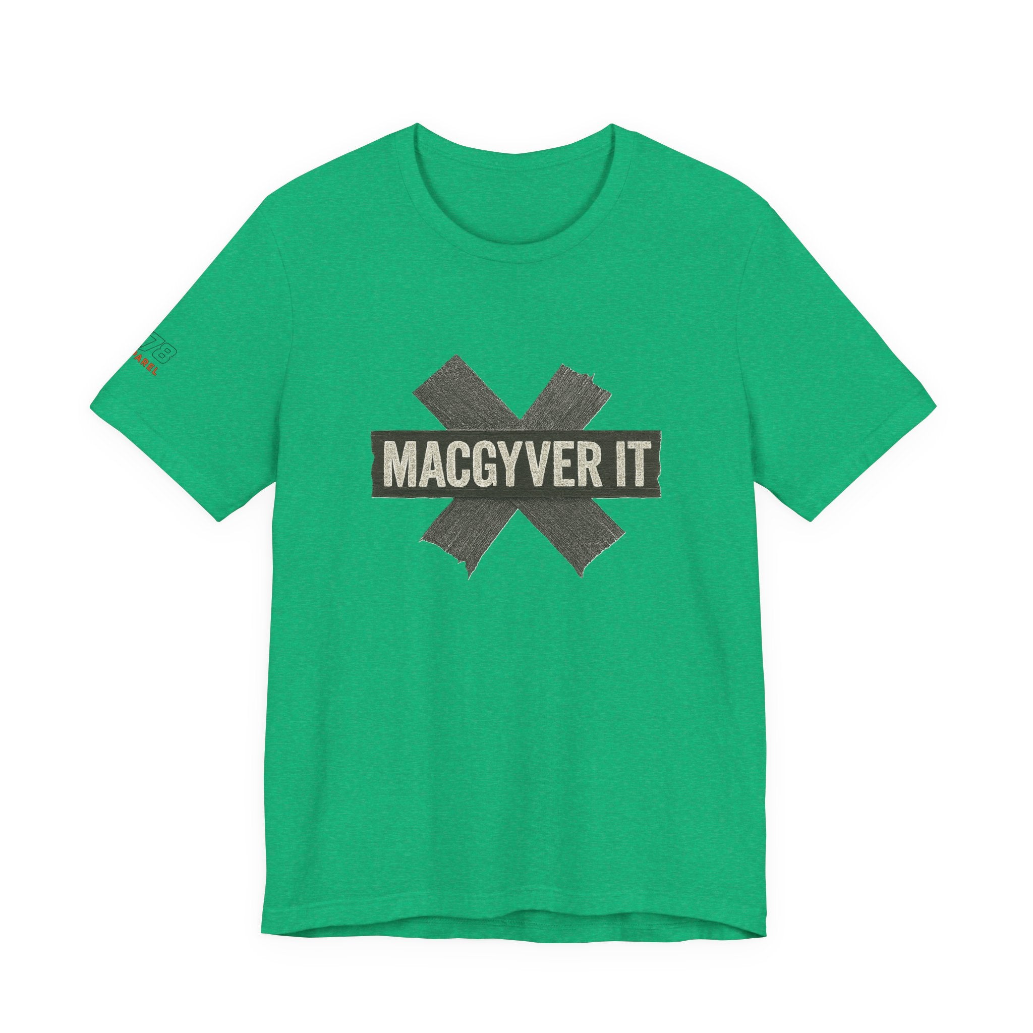 MacGyver It Tee - Unisex Jersey Short Sleeve Shirt for DIY Lovers, Creative Gift for Friends, Casual Wear, Funny T-Shirt, Gift for Him/Her