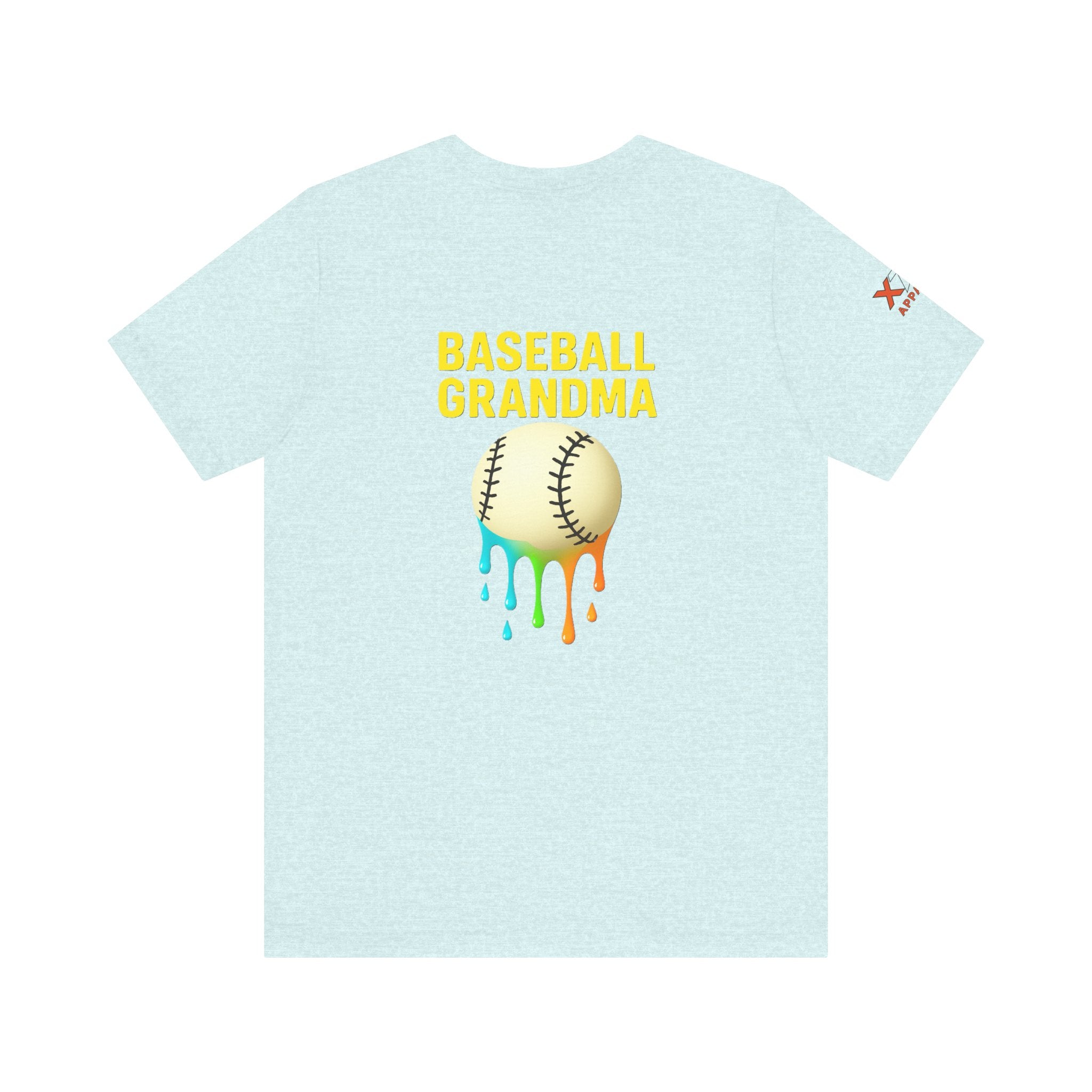 Baseball Grandma Drippy Unisex Tee, Perfect Gift for Baseball Lovers, Sporty T-Shirt for Moms, Fun Summer Wear, Birthday Gift Idea