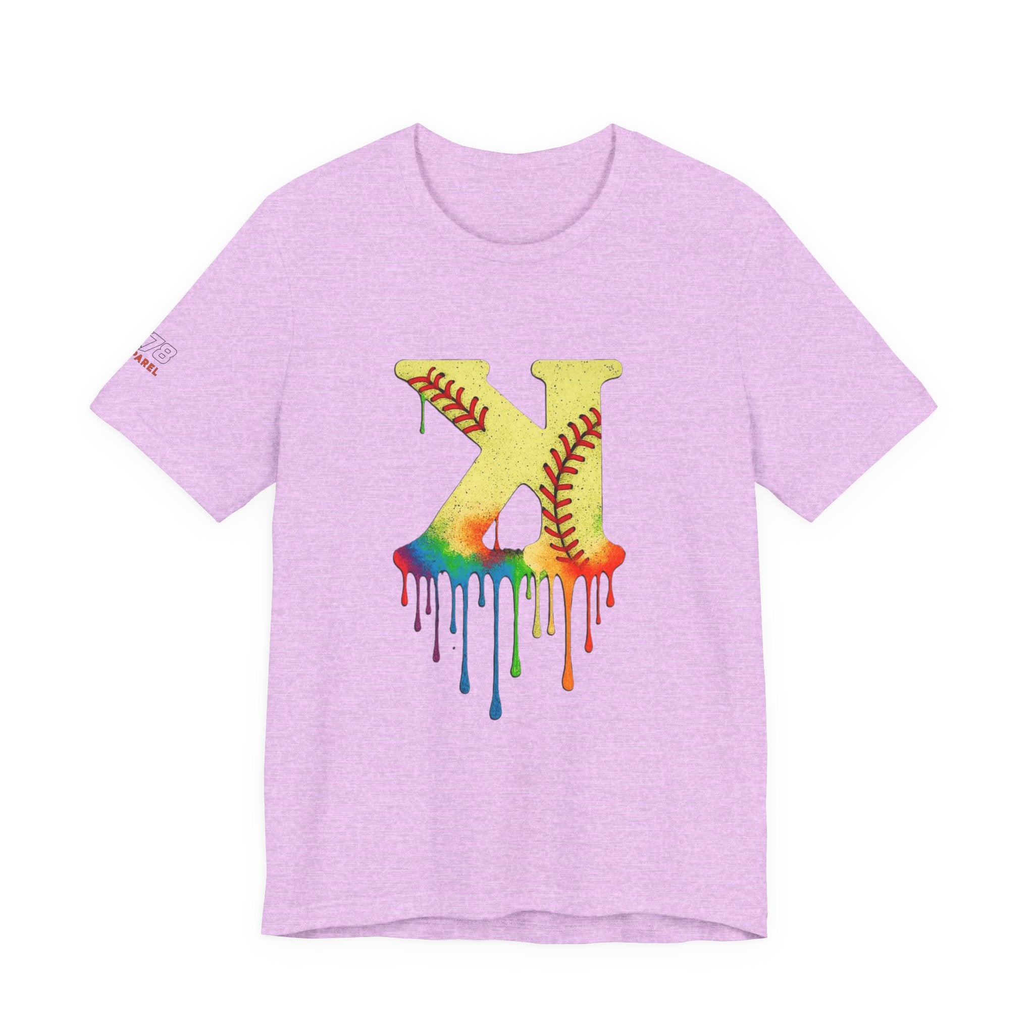 Softball Strikeout Drippy Graphic Tee, Perfect for Sports Fans, Gift for Athletes, Casual Wear, Summer Outfits, Team Spirit Apparel