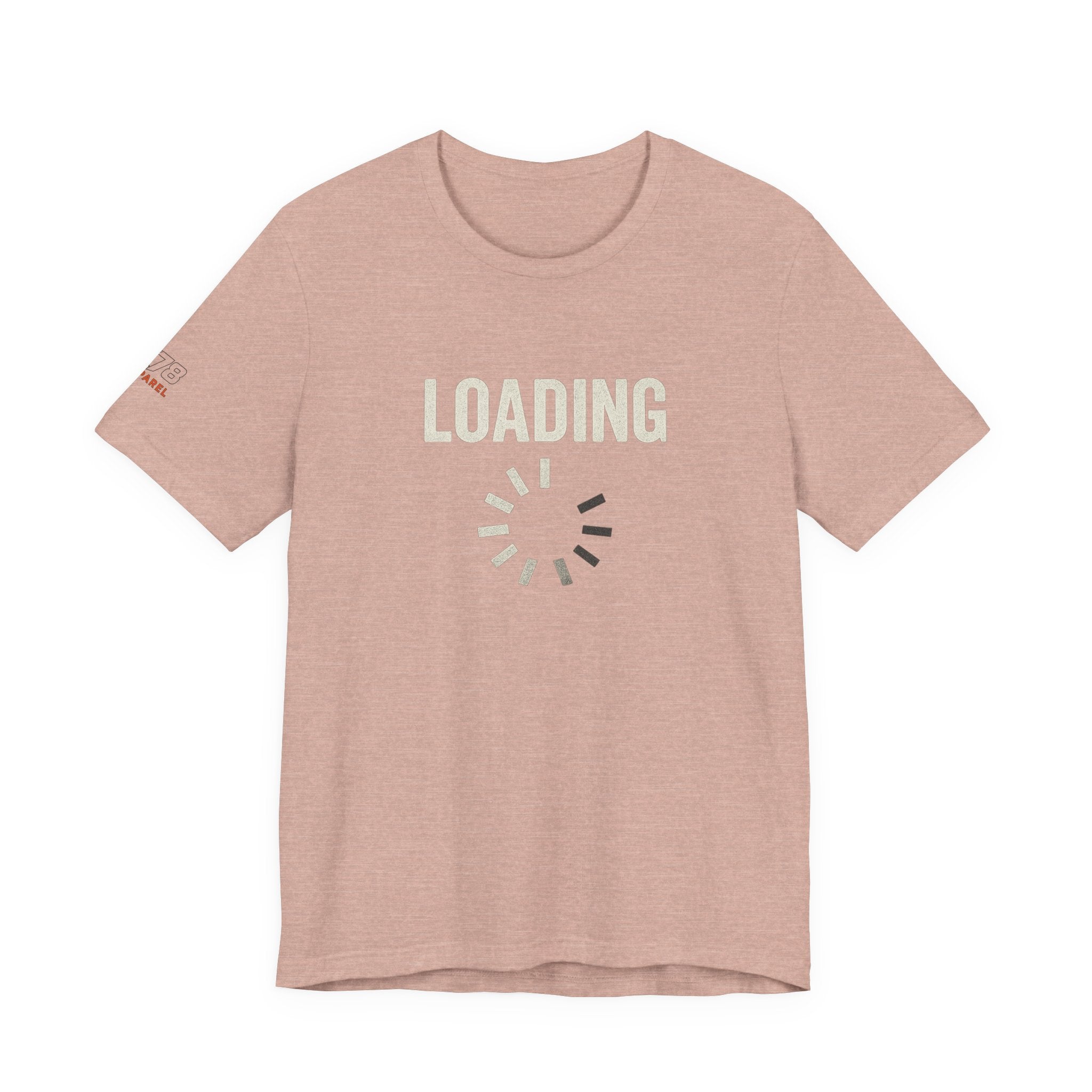 Loading Graphic Tee, Fun T-Shirt for Gamers, Casual Outfit, Unisex Shirt, Gift for Tech Lovers, Playful Apparel