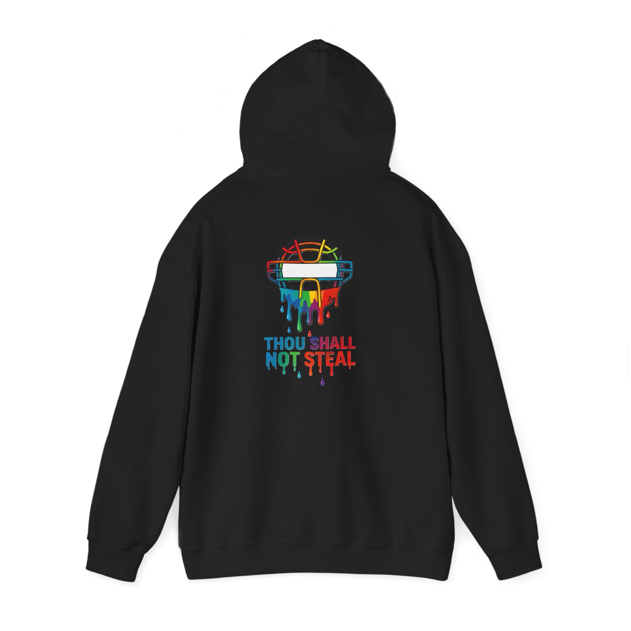 Drippy Thou Shall Not Steel Hoodie