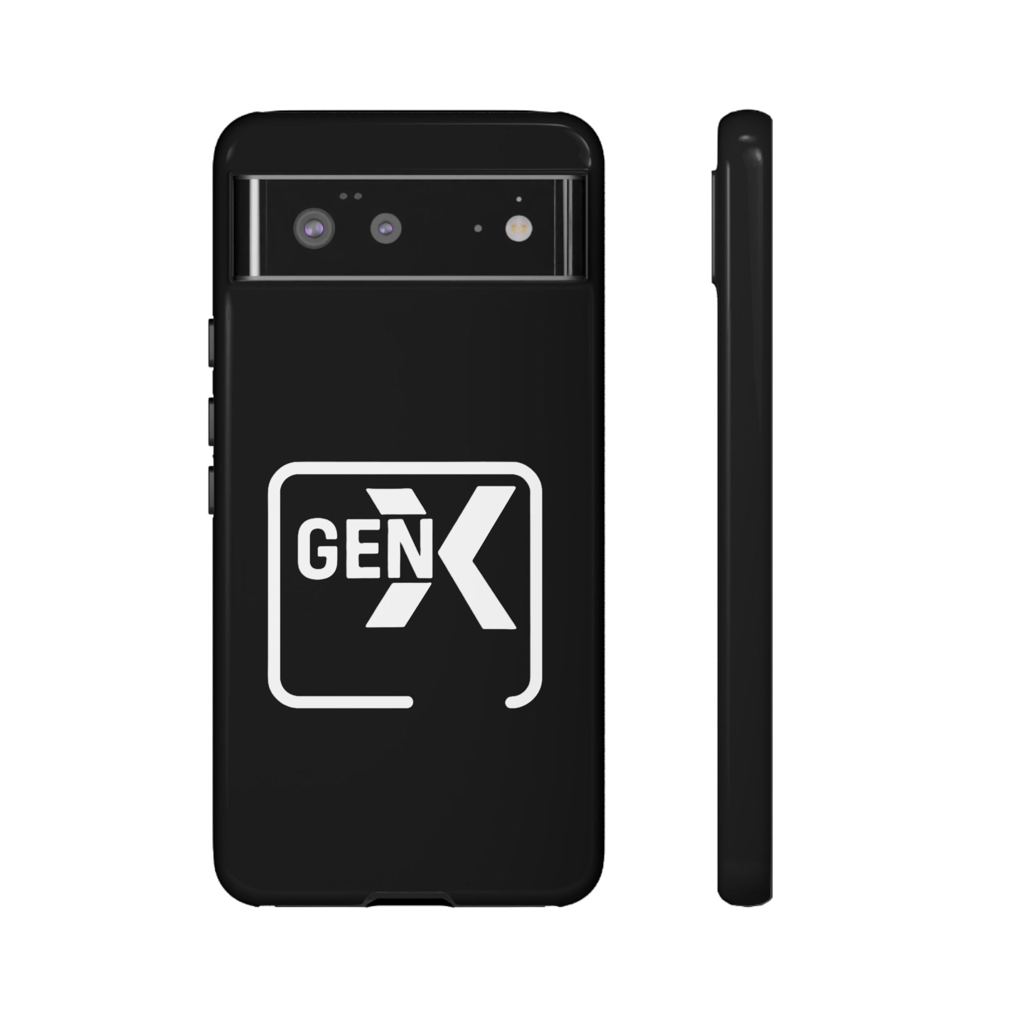 'Gen X' Phone Case, Tough Phone Cover, Retro Aesthetic iPhone Case, Vintage Style Cell Phone Accessories, Gift for Gen X