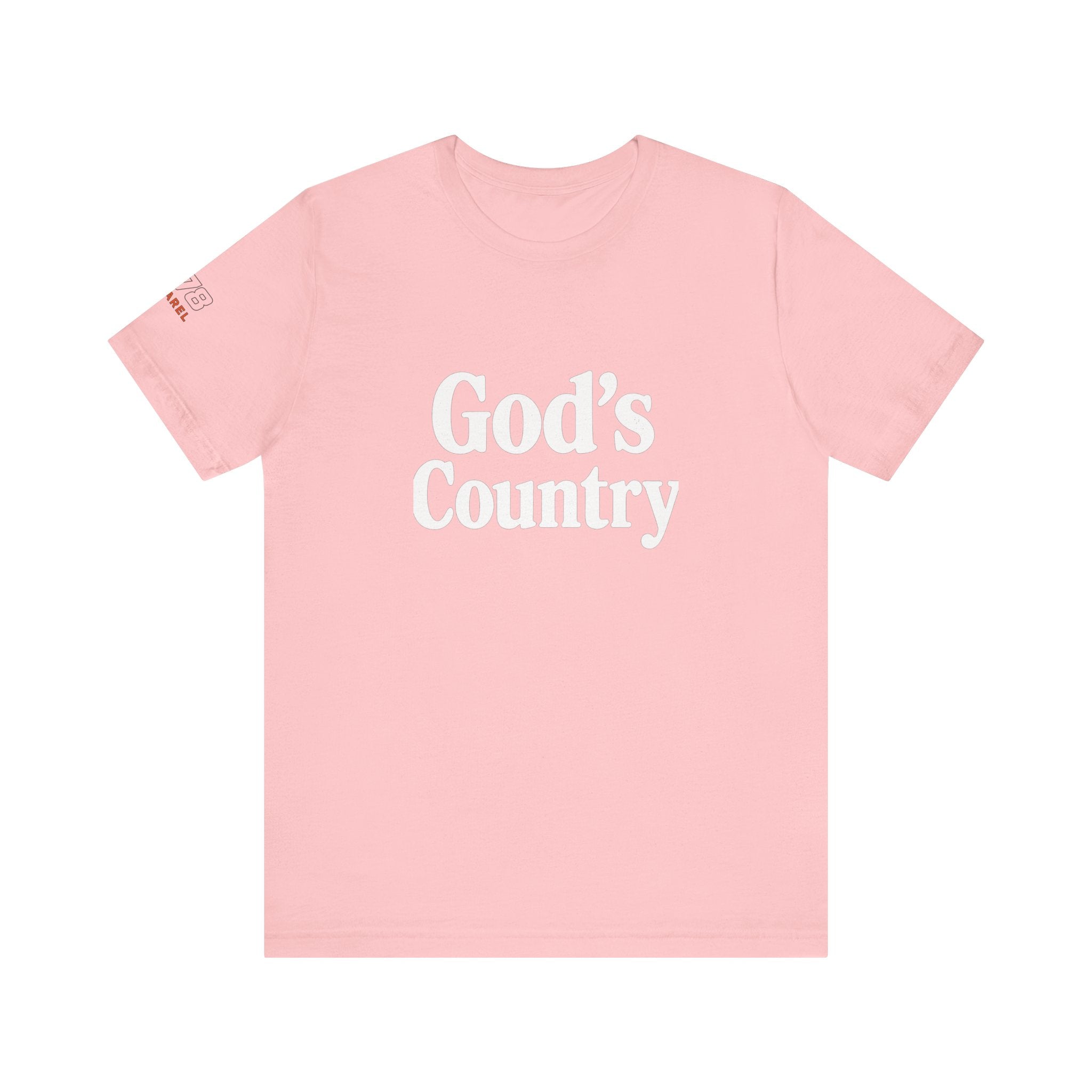 God's Country Tee, Casual Wear, Outdoor Activities, Faith-Based Apparel, Gift for Believers, Summer Wardrobe