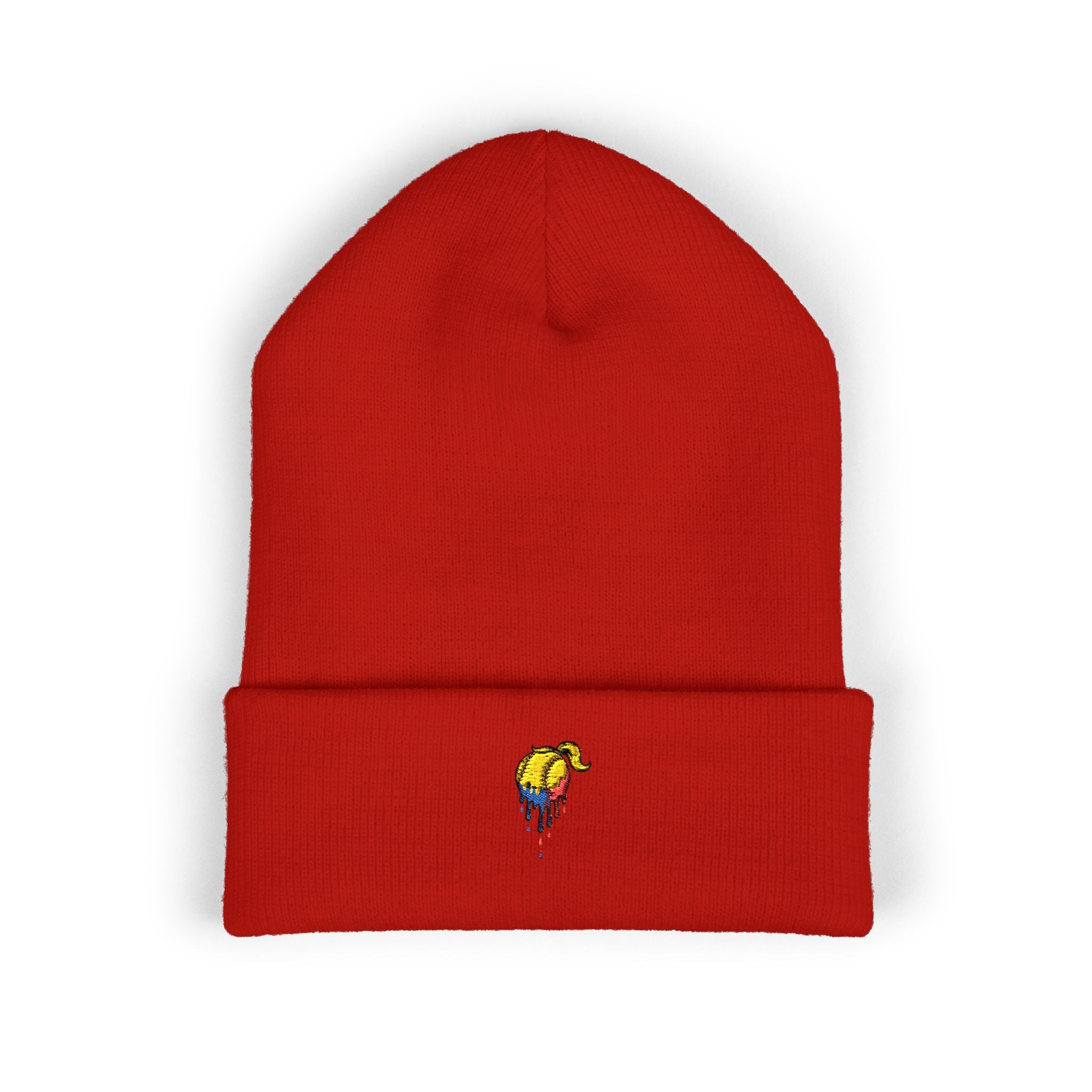 'Drippy' Embroidered Classic Cuffed Beanie - Cozy Winter Accessory for All, Perfect Gift for Birthdays, Holidays, and Outdoor Adventures