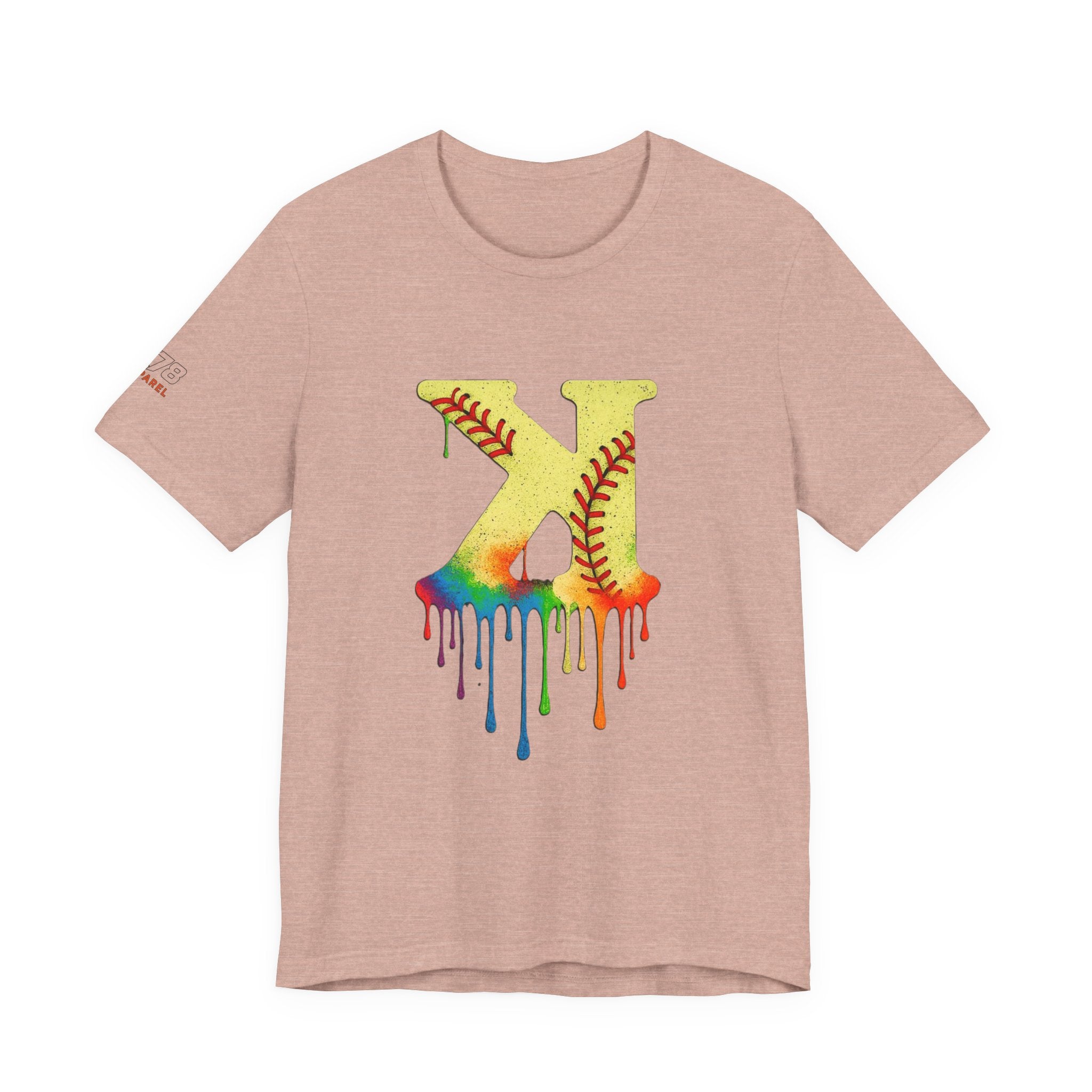Softball Strikeout Drippy Graphic Tee, Perfect for Sports Fans, Gift for Athletes, Casual Wear, Summer Outfits, Team Spirit Apparel