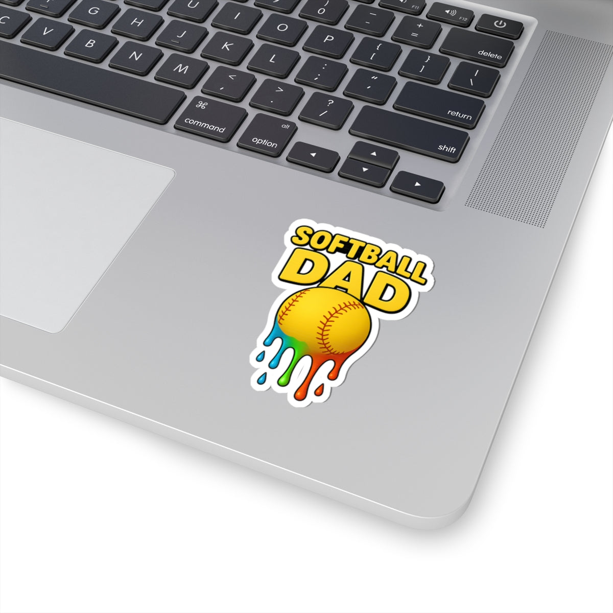 Drippy Softball Dad Sticker