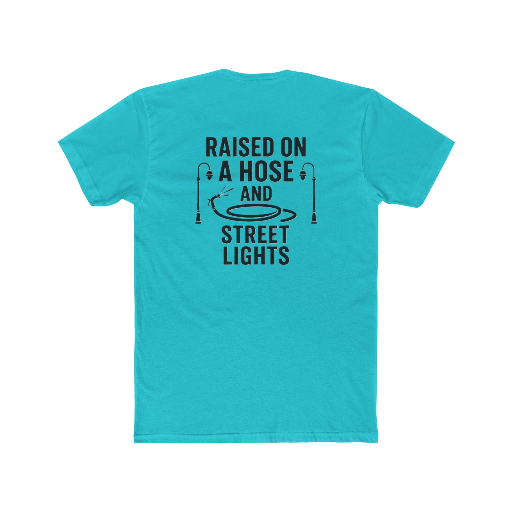 'Gen X Raised on a Hose' Unisex Cotton Crew Tee, Farm Life Humor Tee, Fishing Shirt, Country Living Apparel, Outdoor Adventure Gift