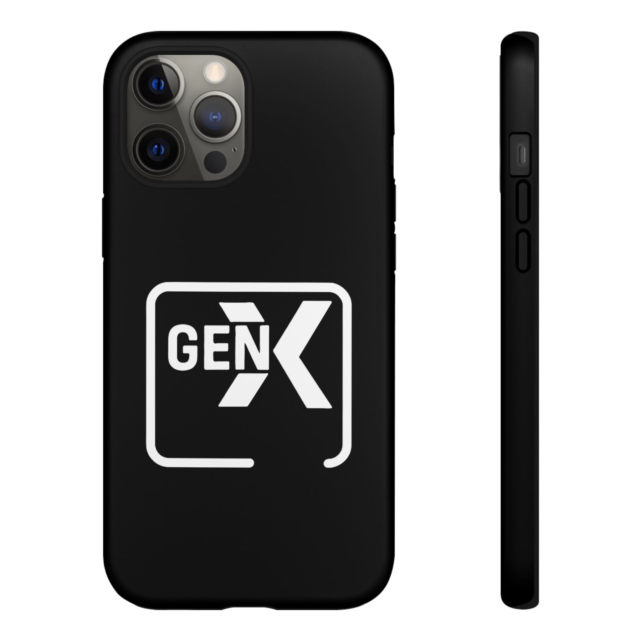 'Gen X' Phone Case, Tough Phone Cover, Retro Aesthetic iPhone Case, Vintage Style Cell Phone Accessories, Gift for Gen X