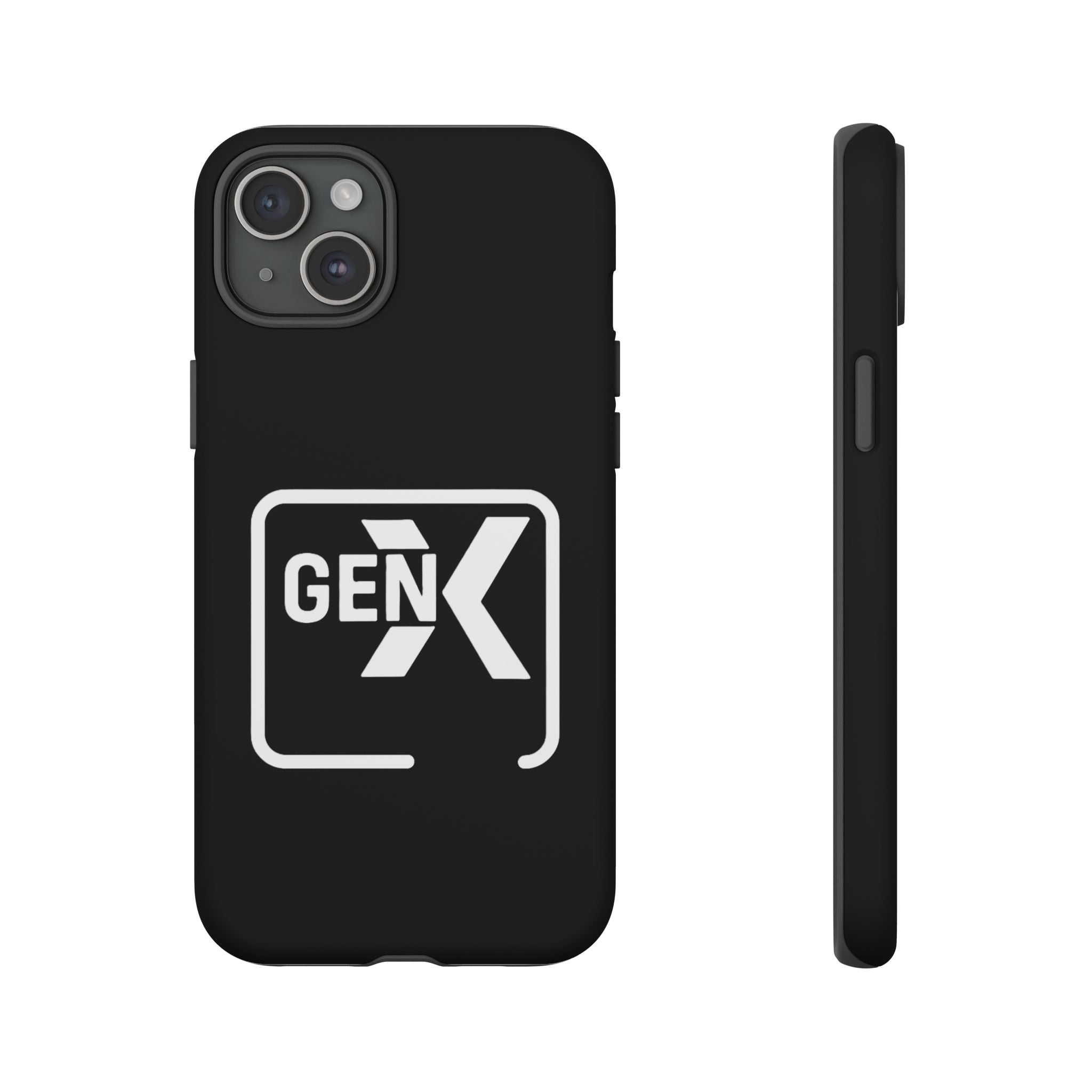 'Gen X' Phone Case, Tough Phone Cover, Retro Aesthetic iPhone Case, Vintage Style Cell Phone Accessories, Gift for Gen X