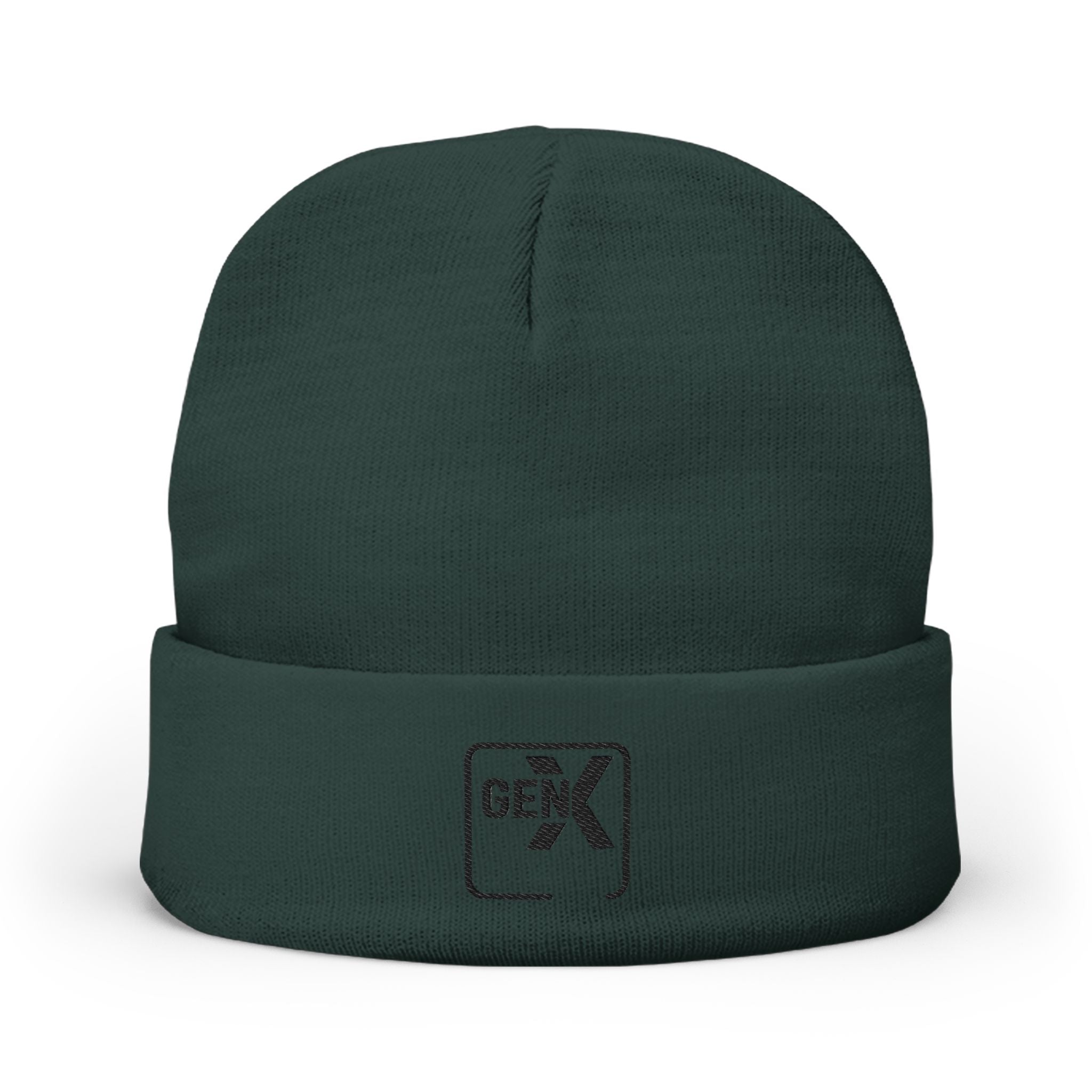 'Gen X' Stylish Gen X Knit Beanie, Cozy Winter Hat, Embroidered Beanie, Unique Gift for Gen X Lovers, Casual Everyday Wear, Trendy Accessory