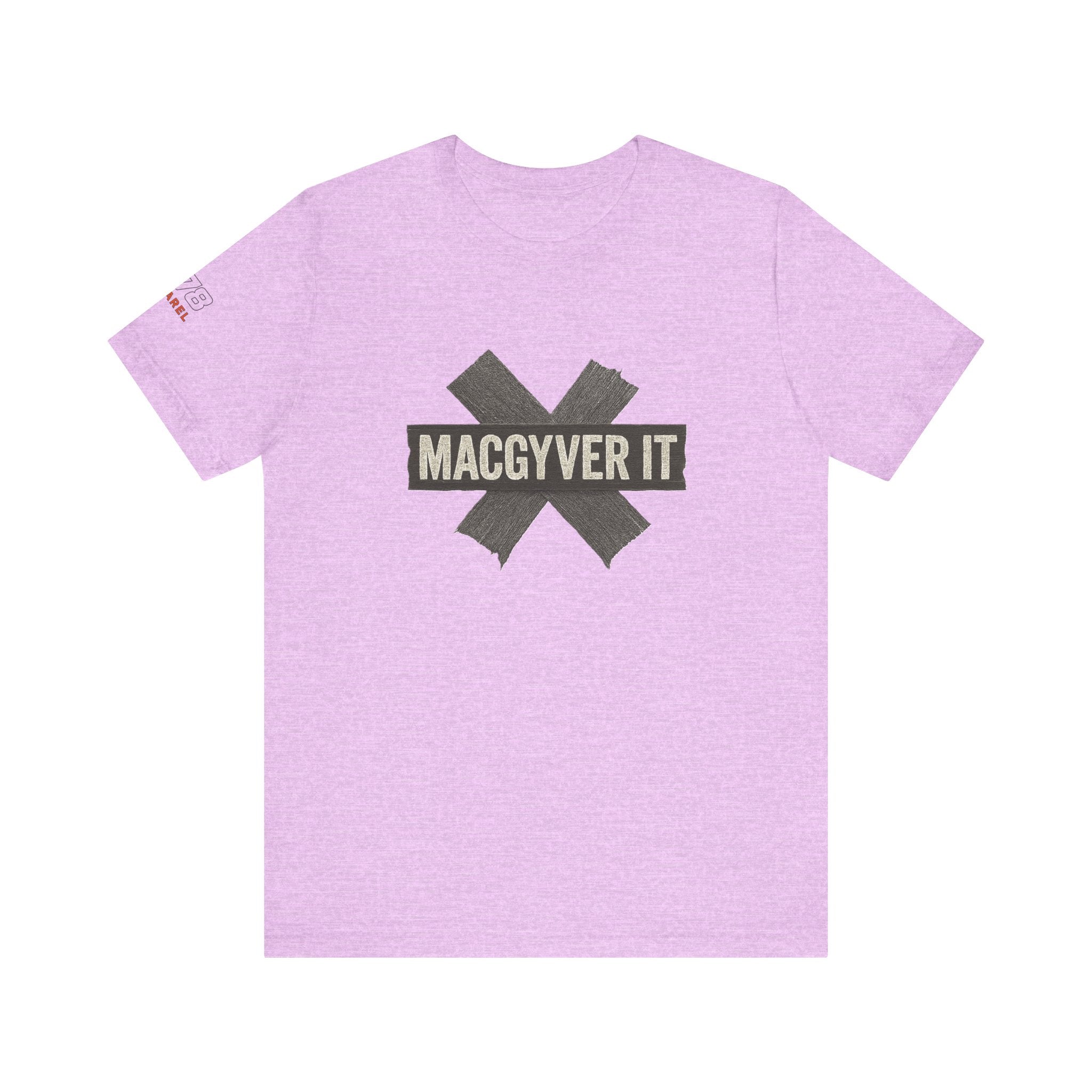 MacGyver It Tee - Unisex Jersey Short Sleeve Shirt for DIY Lovers, Creative Gift for Friends, Casual Wear, Funny T-Shirt, Gift for Him/Her