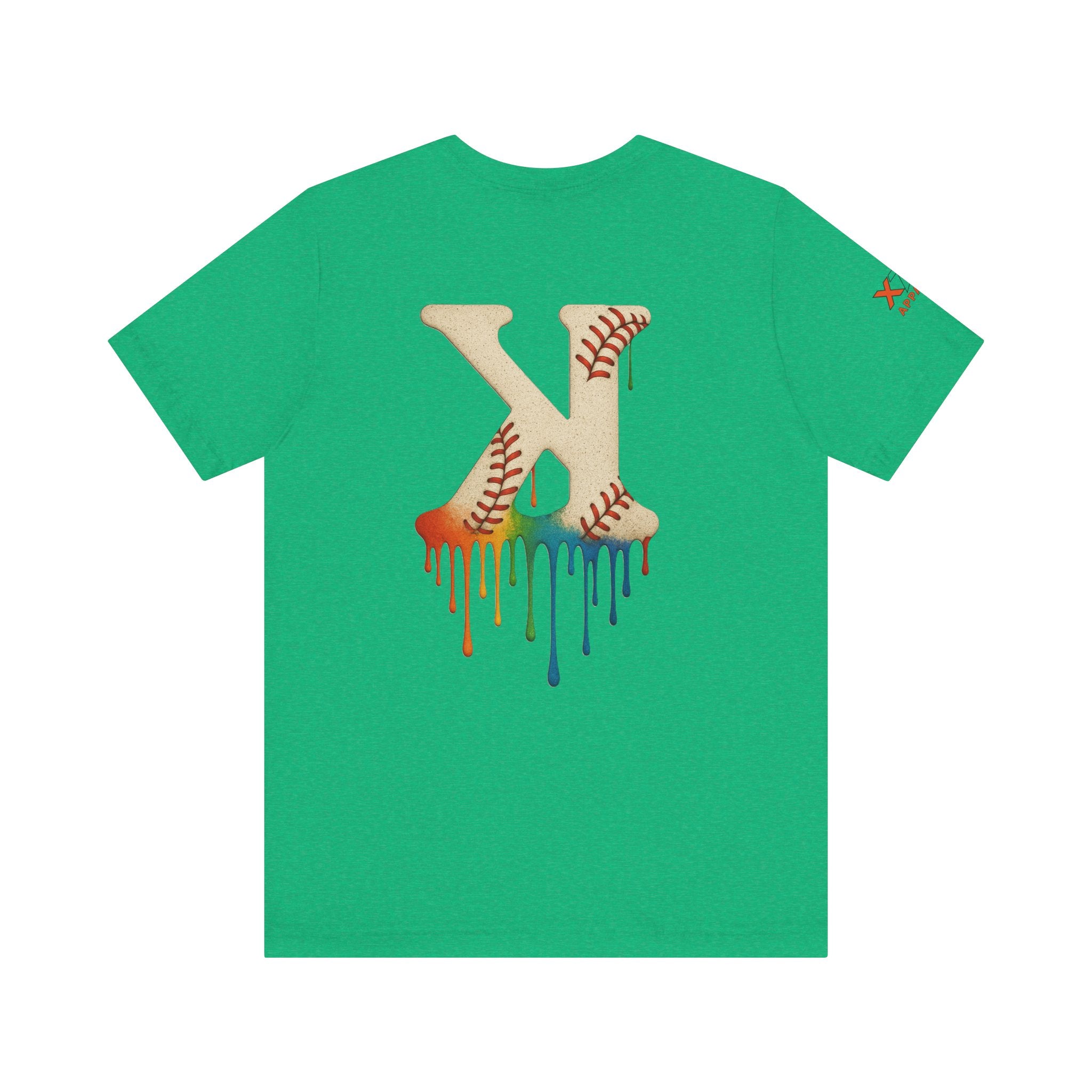 Baseball Drippy K Tee, Unisex Jersey Short Sleeve Shirt, Sports Fan Gift, Summer Outfit, Youth Baseball Apparel, Fun Casual Wear