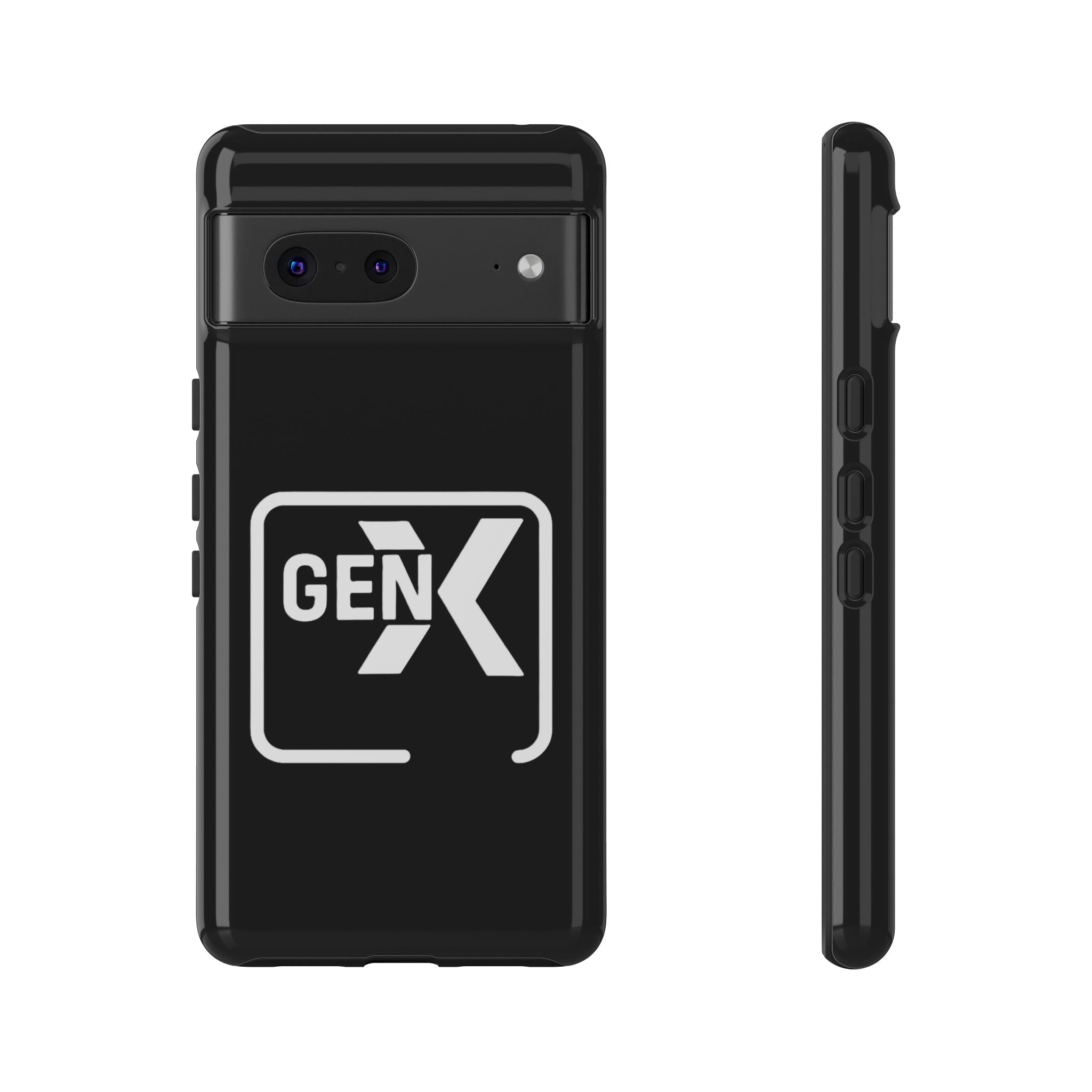 'Gen X' Phone Case, Tough Phone Cover, Retro Aesthetic iPhone Case, Vintage Style Cell Phone Accessories, Gift for Gen X