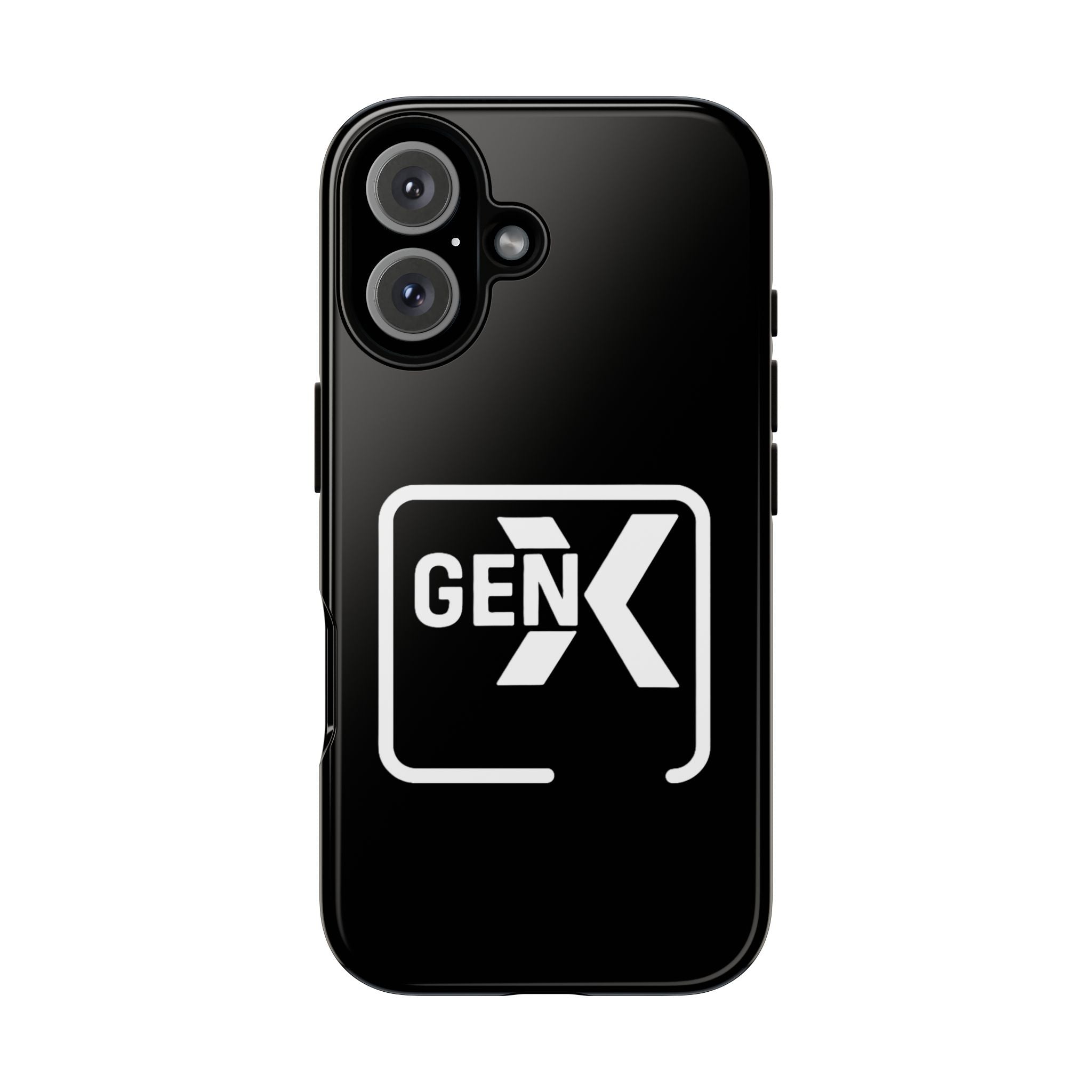 'Gen X' Phone Case, Tough Phone Cover, Retro Aesthetic iPhone Case, Vintage Style Cell Phone Accessories, Gift for Gen X