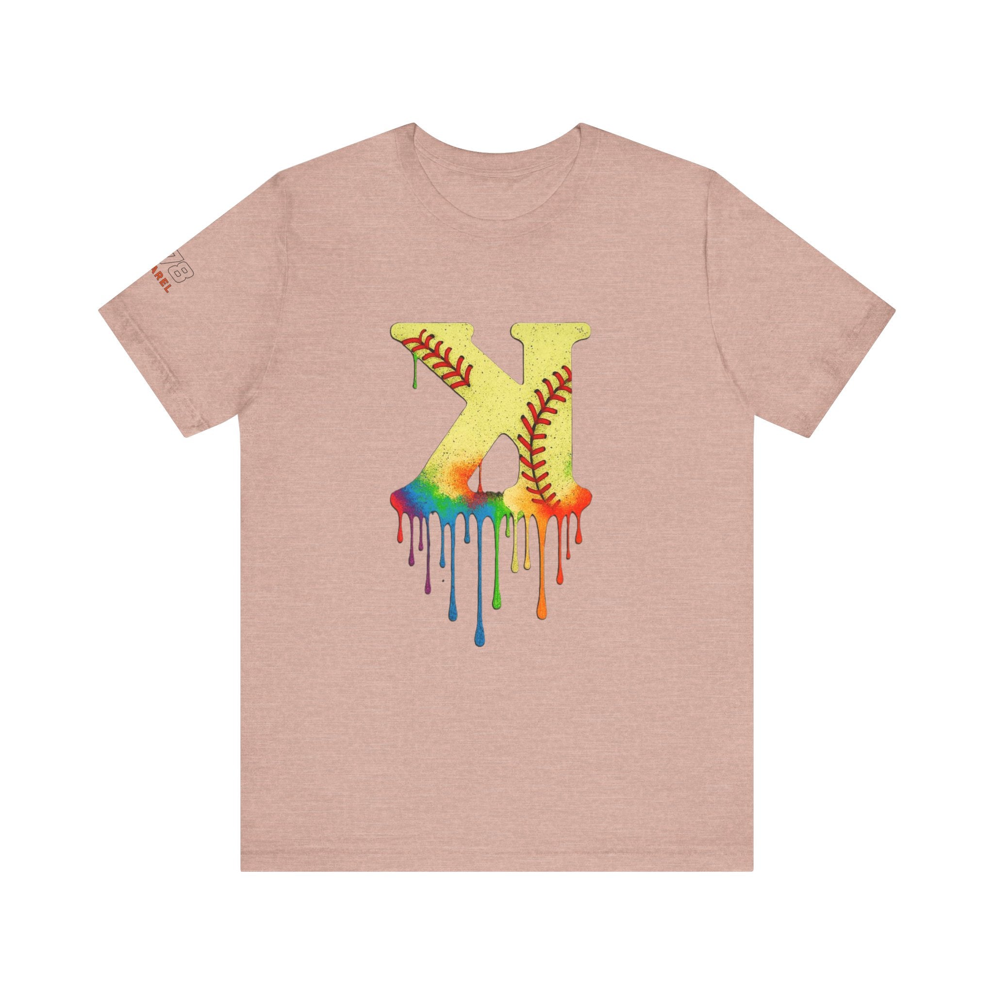 Softball Strikeout Drippy Graphic Tee, Perfect for Sports Fans, Gift for Athletes, Casual Wear, Summer Outfits, Team Spirit Apparel