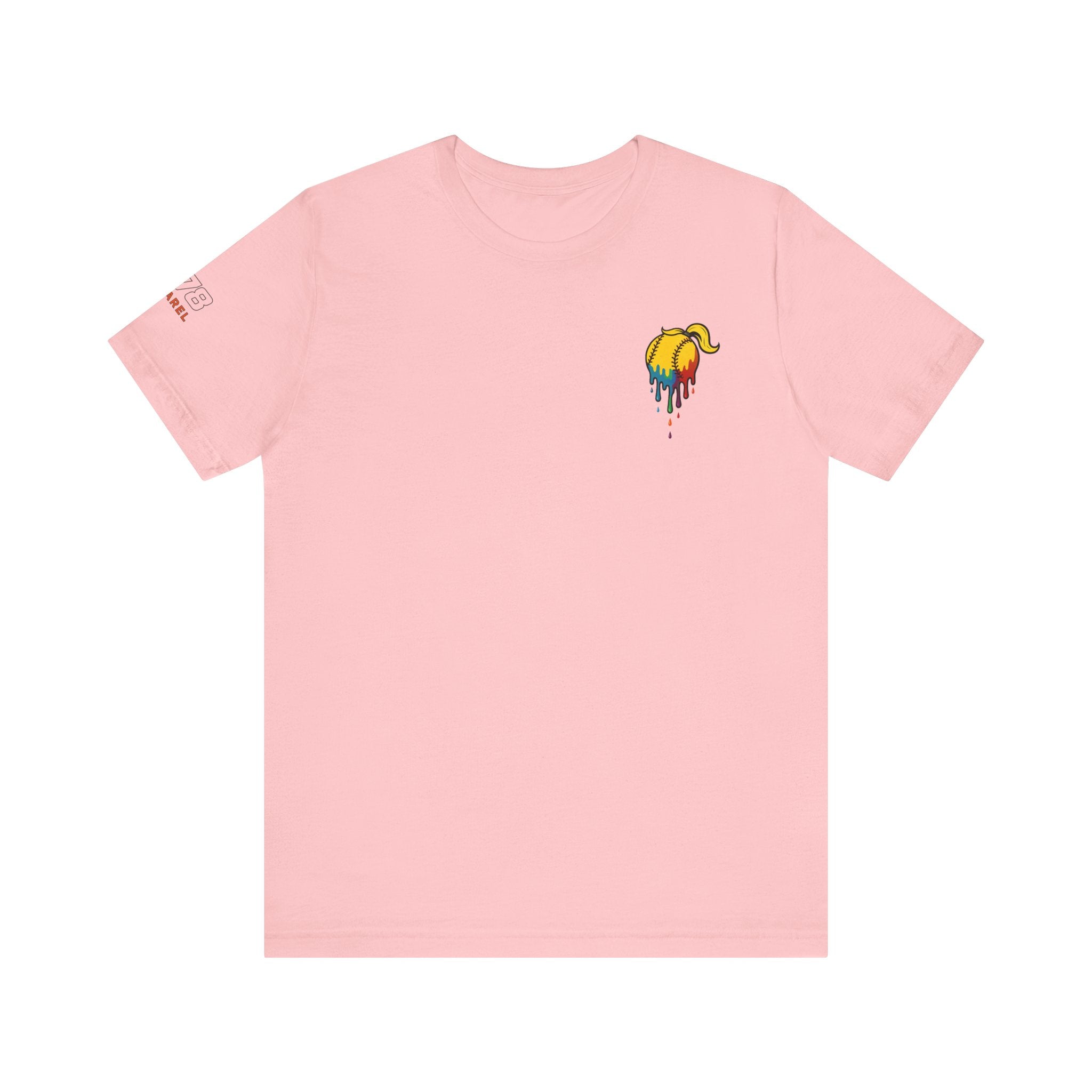Mommyball Drippy Coach Tee - Unisex Jersey Short Sleeve T-Shirt, Softball Mom Gift, Sporty Graphic Tee, Coaching Shirt, Fun Sports Apparel