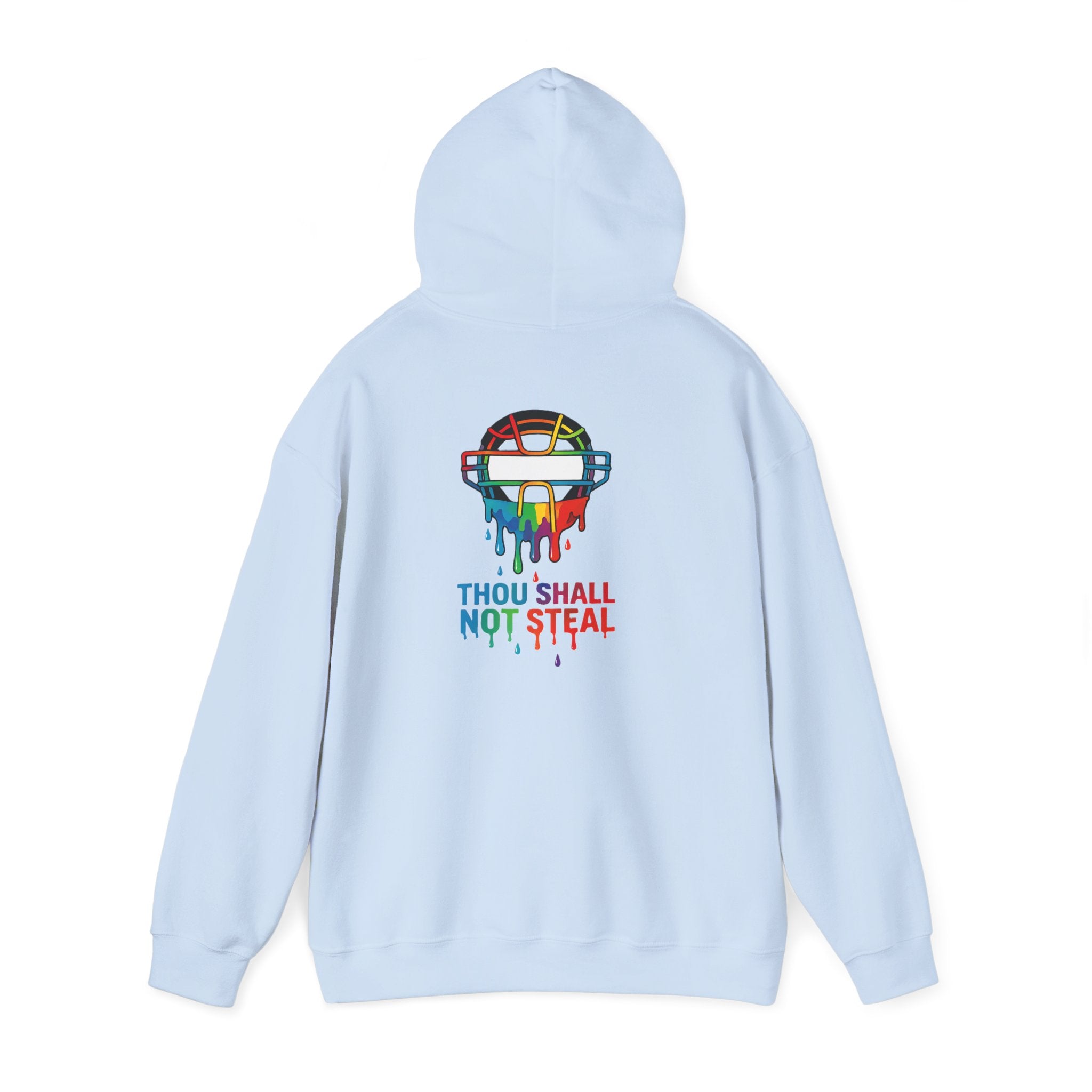 Drippy Thou Shall Not Steel Hoodie