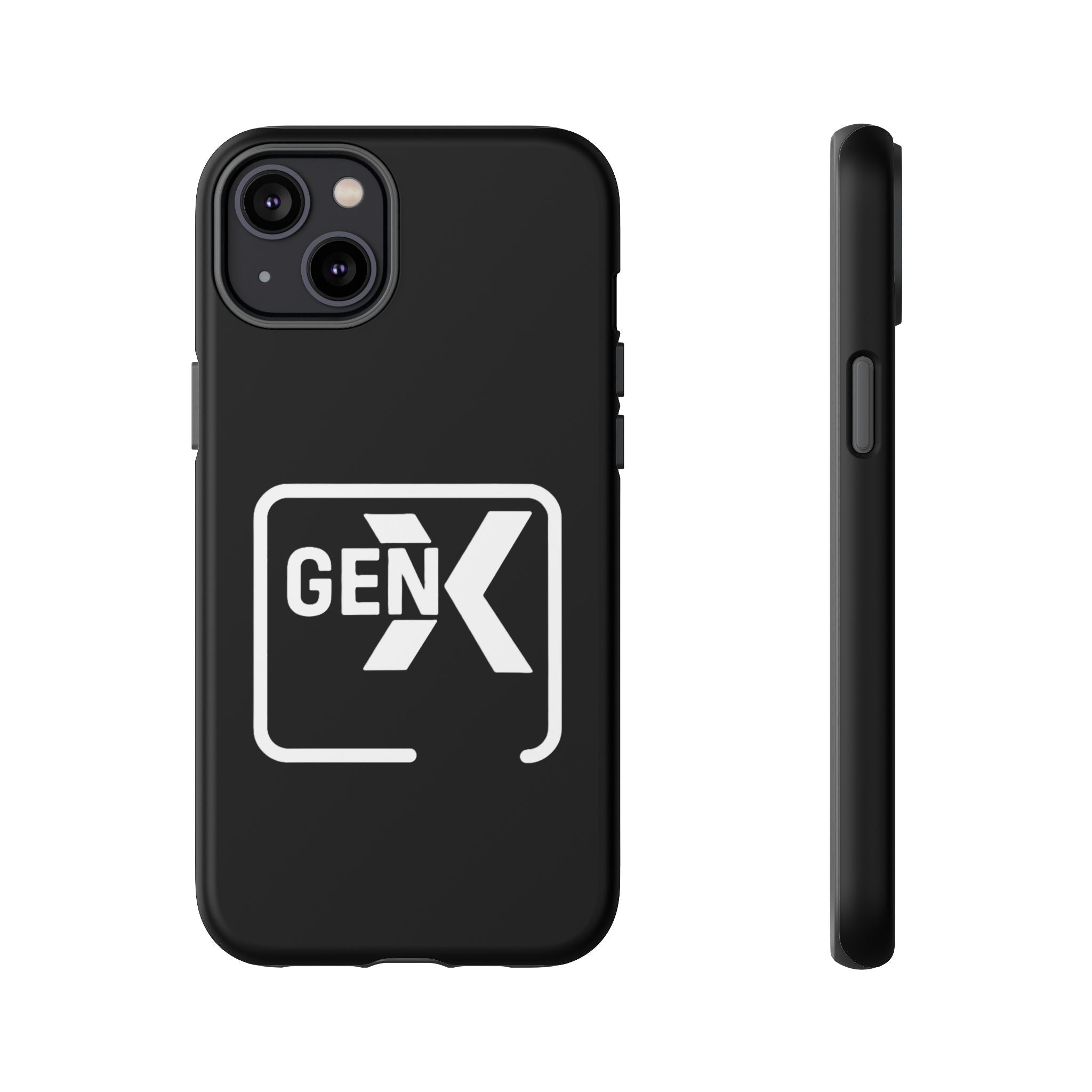 'Gen X' Phone Case, Tough Phone Cover, Retro Aesthetic iPhone Case, Vintage Style Cell Phone Accessories, Gift for Gen X