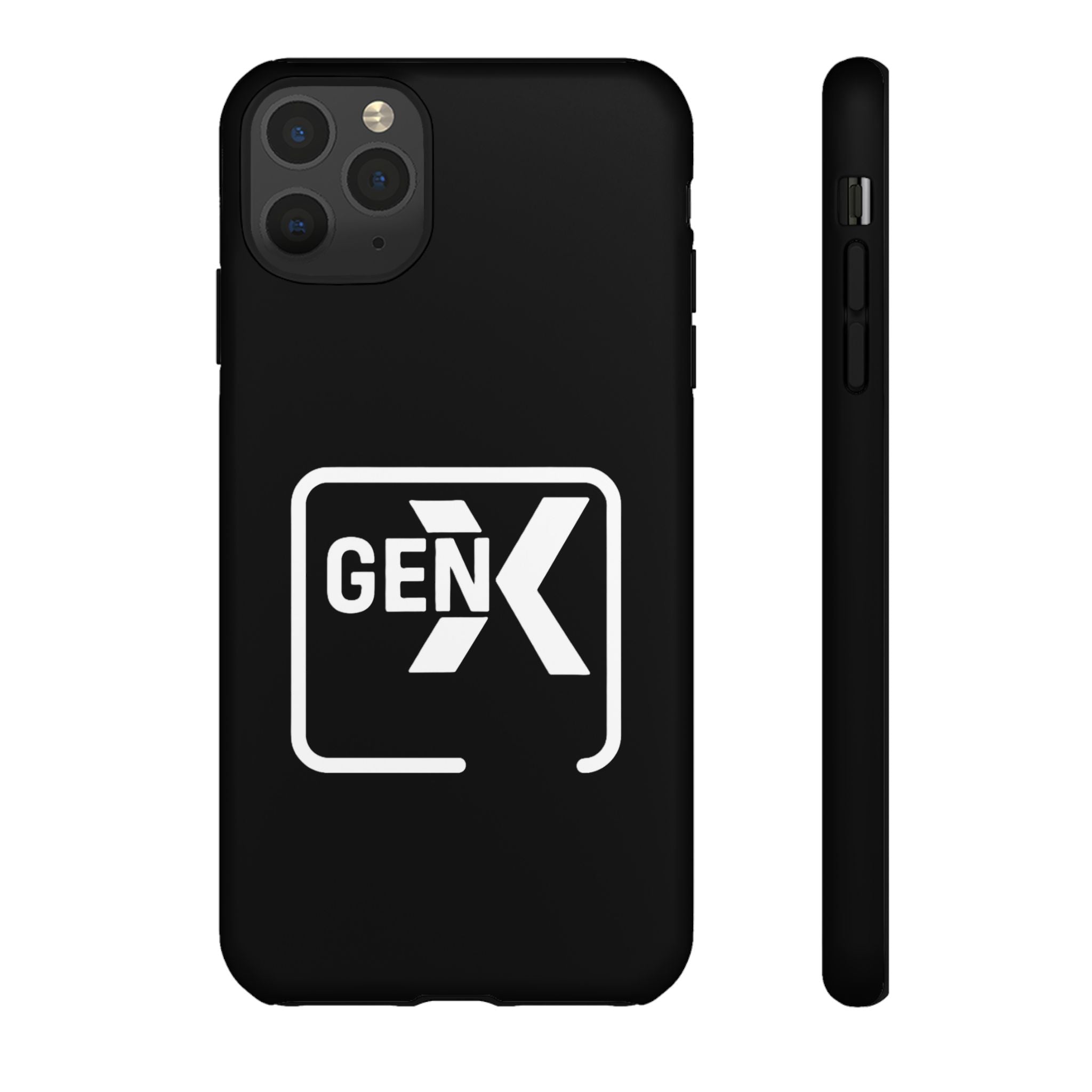 'Gen X' Phone Case, Tough Phone Cover, Retro Aesthetic iPhone Case, Vintage Style Cell Phone Accessories, Gift for Gen X