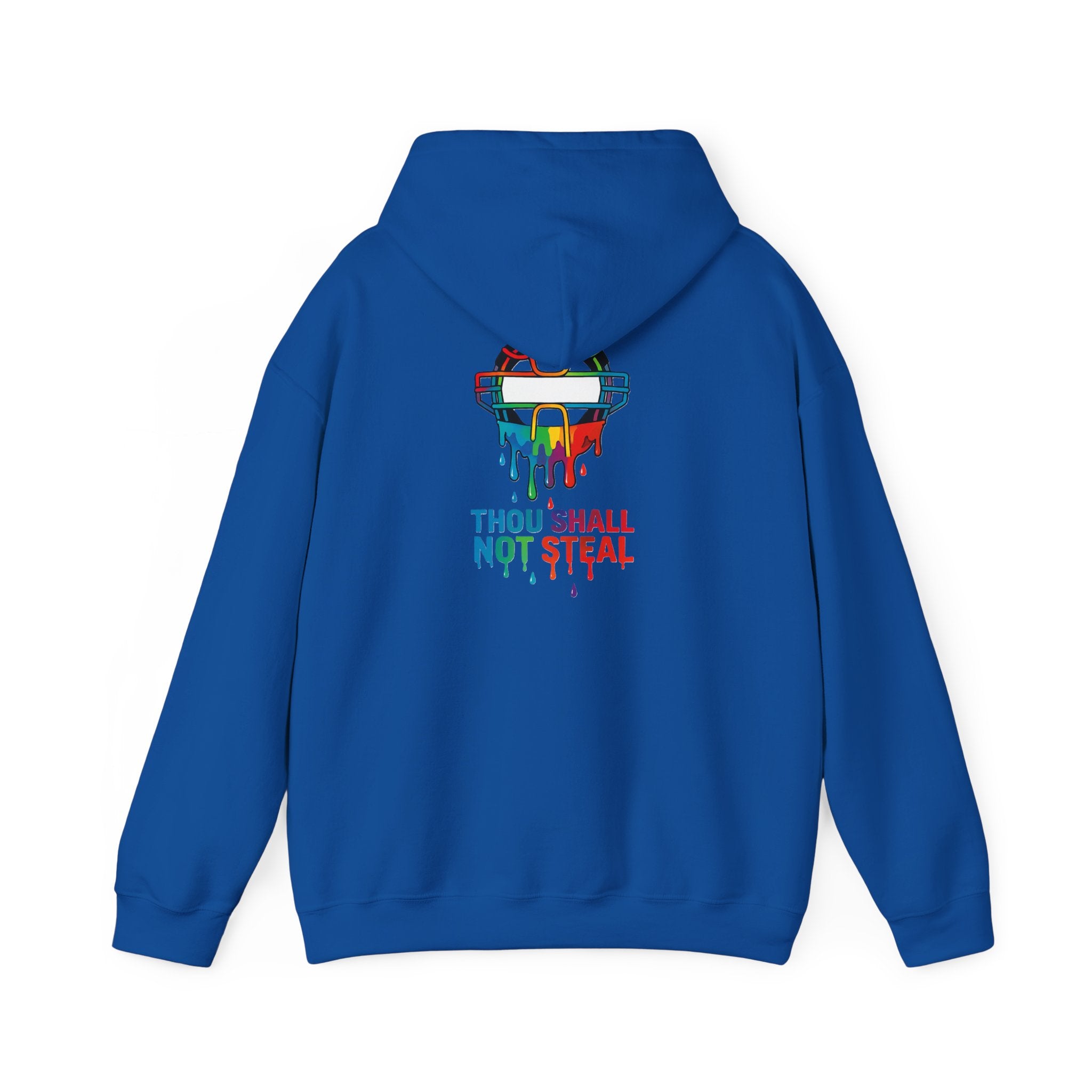 Drippy Thou Shall Not Steel Hoodie