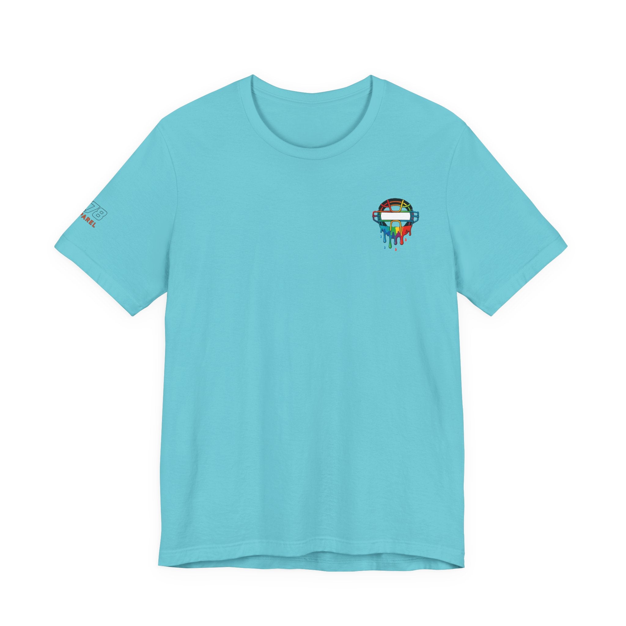Whatever Blue Drippy Cool Sports Graphic Tee for Casual Wear, Perfect for Gamers and Event Attendees, Ideal Gift for Birthdays, Casual Outings