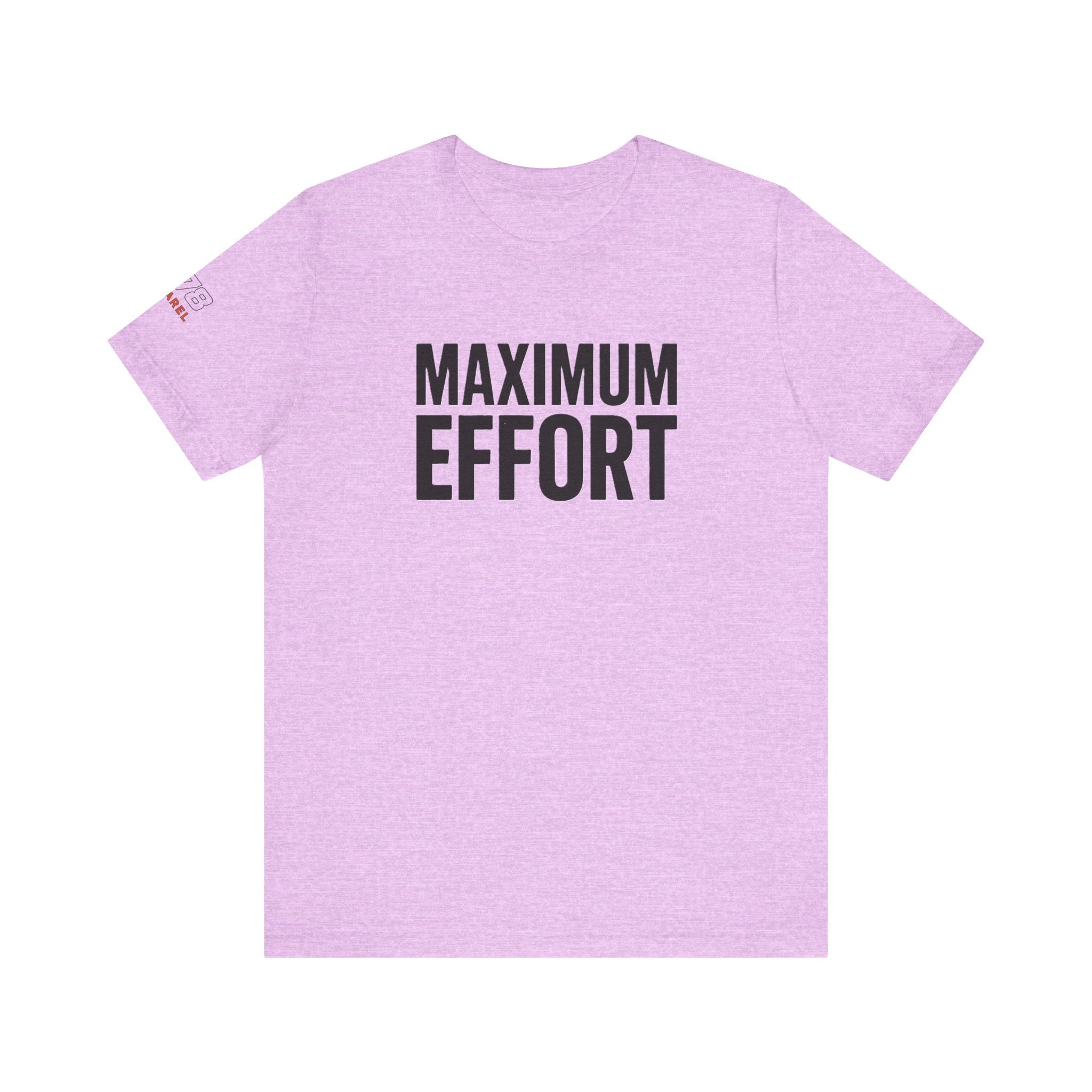 Maximum Effort  Motivational Apparel for Gym Lovers, Gift for Fitness Enthusiasts, Casual Wear, Birthday Gift, [...]