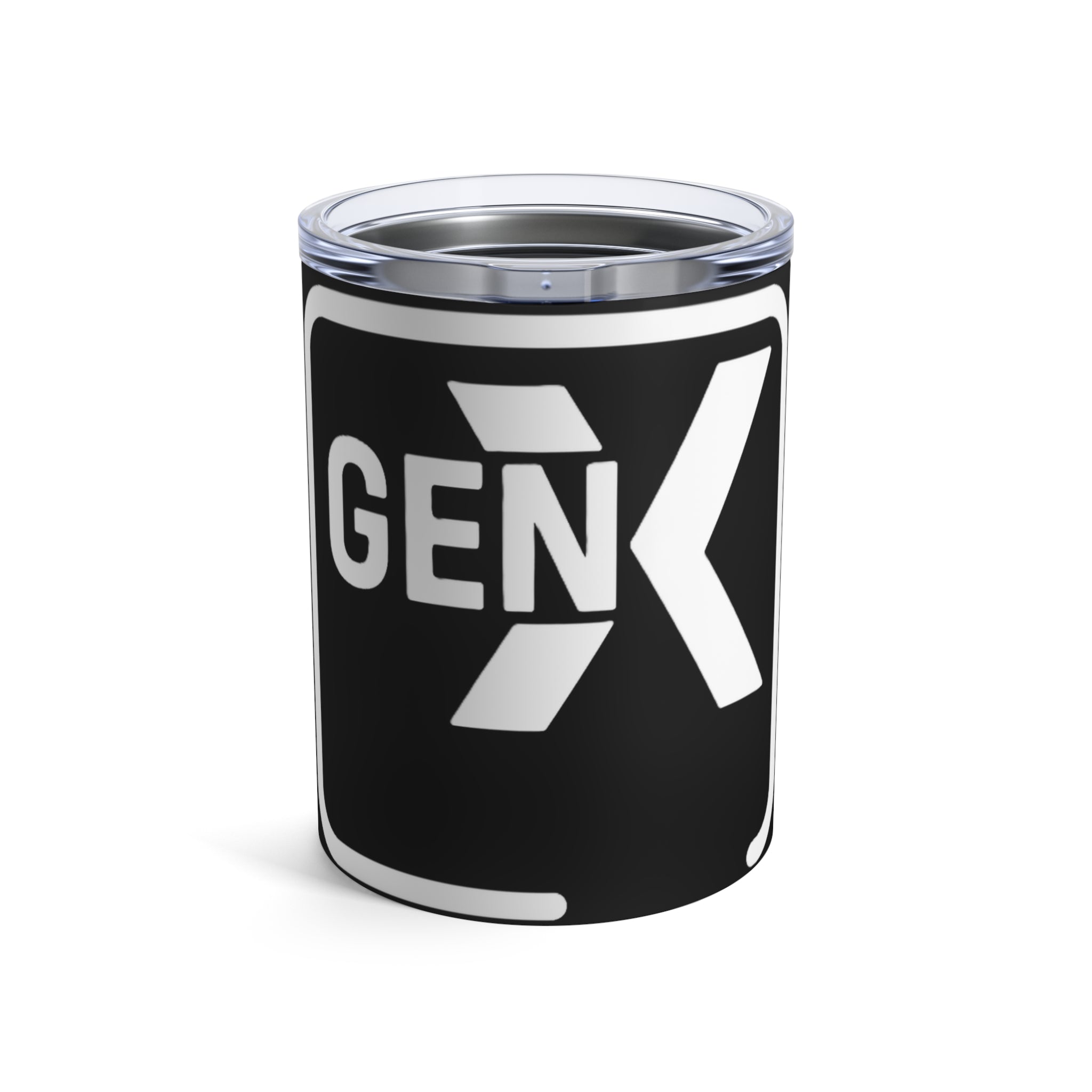 Gen X Tumbler | Retro 10oz Coffee Cup | Gifts for Gen X | Cool Drinkware | Vintage Style | Home & Travel Mug
