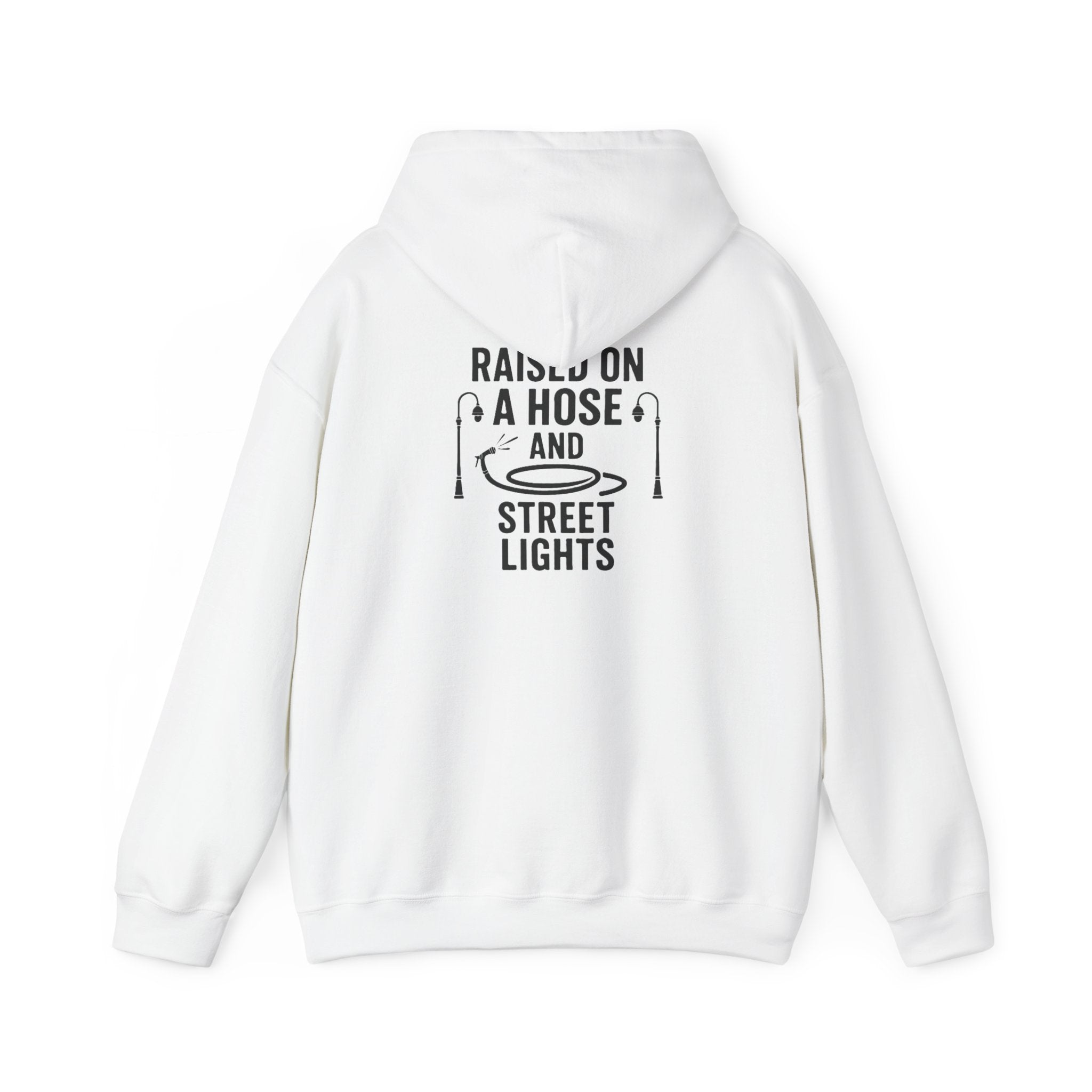 'Gen X Raised on a Hose and Street Lights' Hoodie, Casual Sweatshirt, Gift for Outdoorsy Types, Comfortable Hoodie, Everyday Wear
