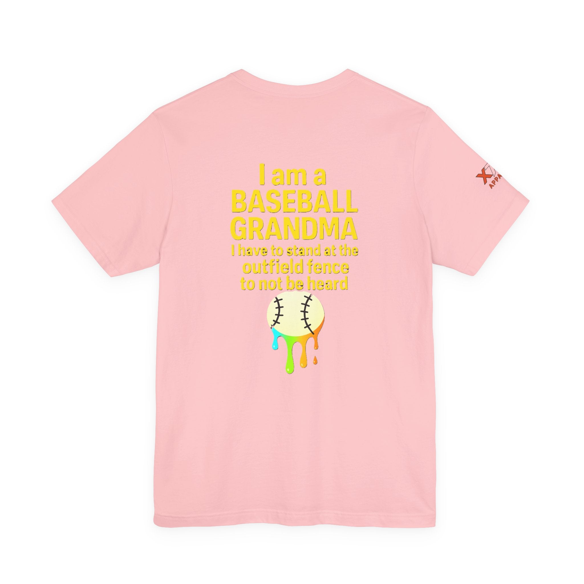 Baseball Grandma Not Heard DrippyTee, Funny Baseball Shirt, Gift for Grandma, Soft Cotton Top, Summer Baseball Outfit