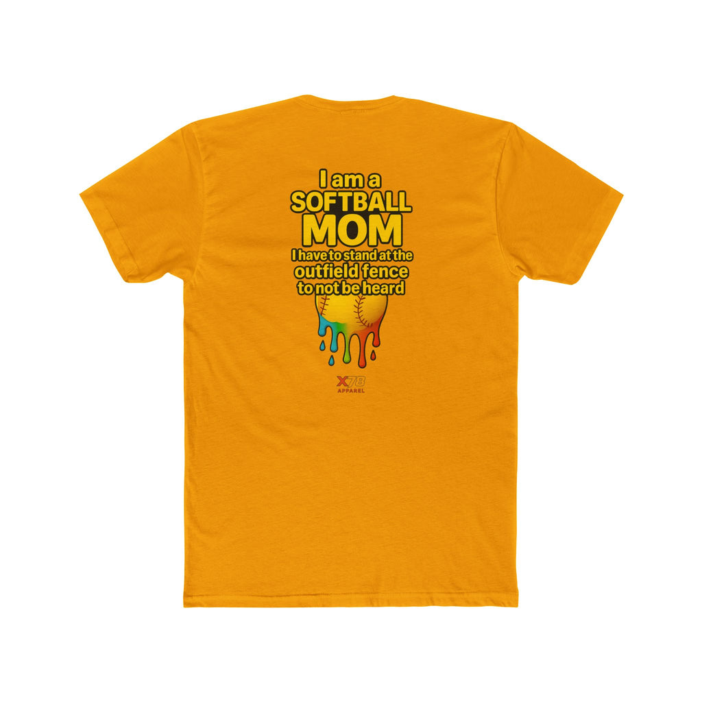 'Mom Not Heard' Crew Tee - Unisex Cotton T-Shirt, Sports Apparel, Gift for Moms, Team Spirit Shirt, Summer Fashion, Family Event Attire