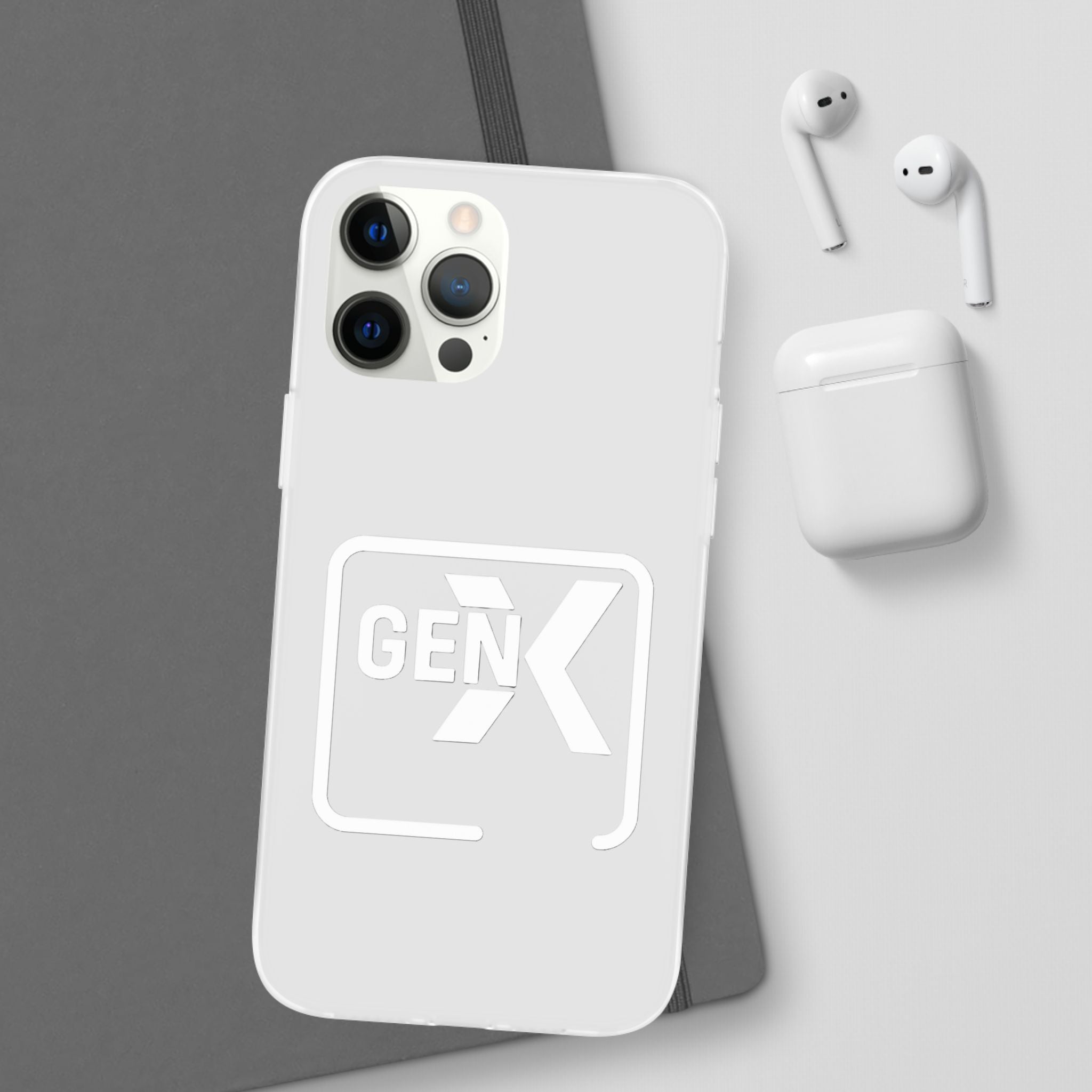 'Gen X' Flexi Phone Cases | Stylish, Durable Cover for Gen Z, Gift for Teens, Custom Phone Protection, Trendy Accessories, Holiday Gifts