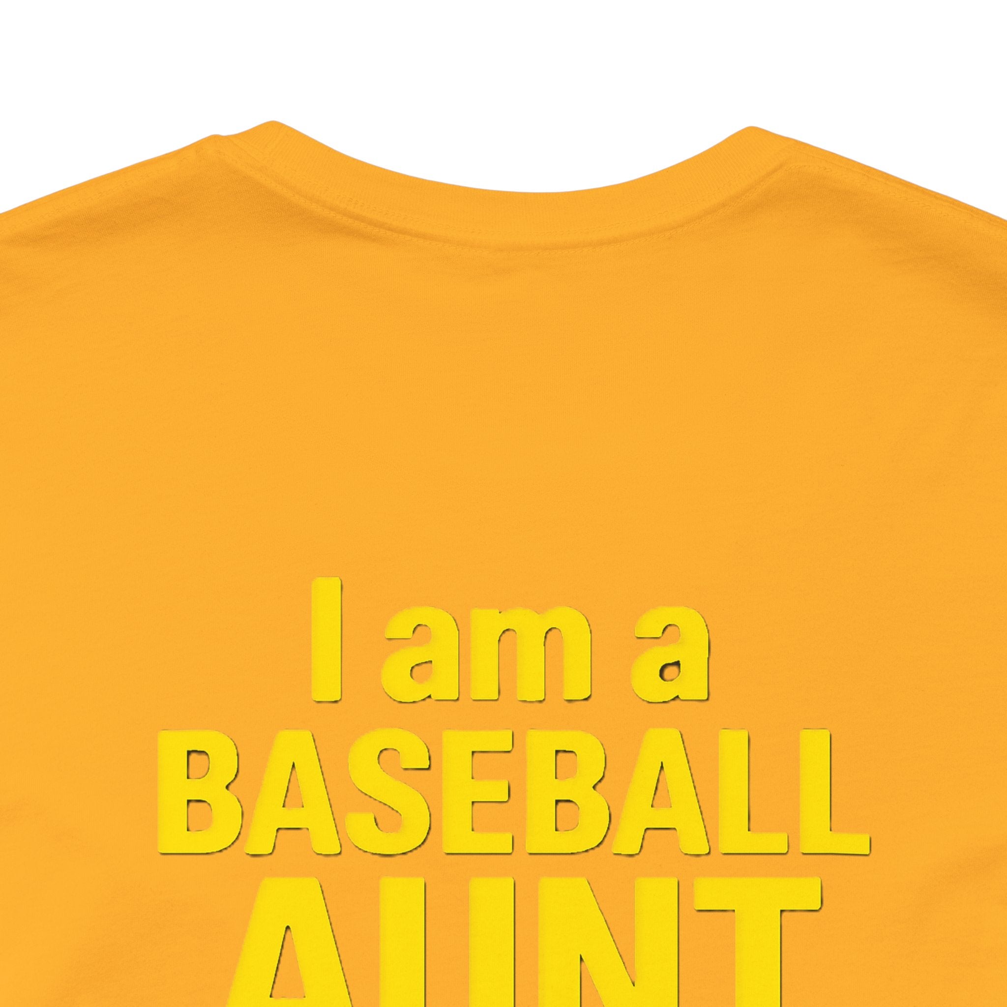 Baseball Aunt Not Heard Drippy Tee, Fun Baseball Shirt, Gifts for Sports Moms, Summer Apparel, Soft Cotton T-Shirt, Game Day Outfit