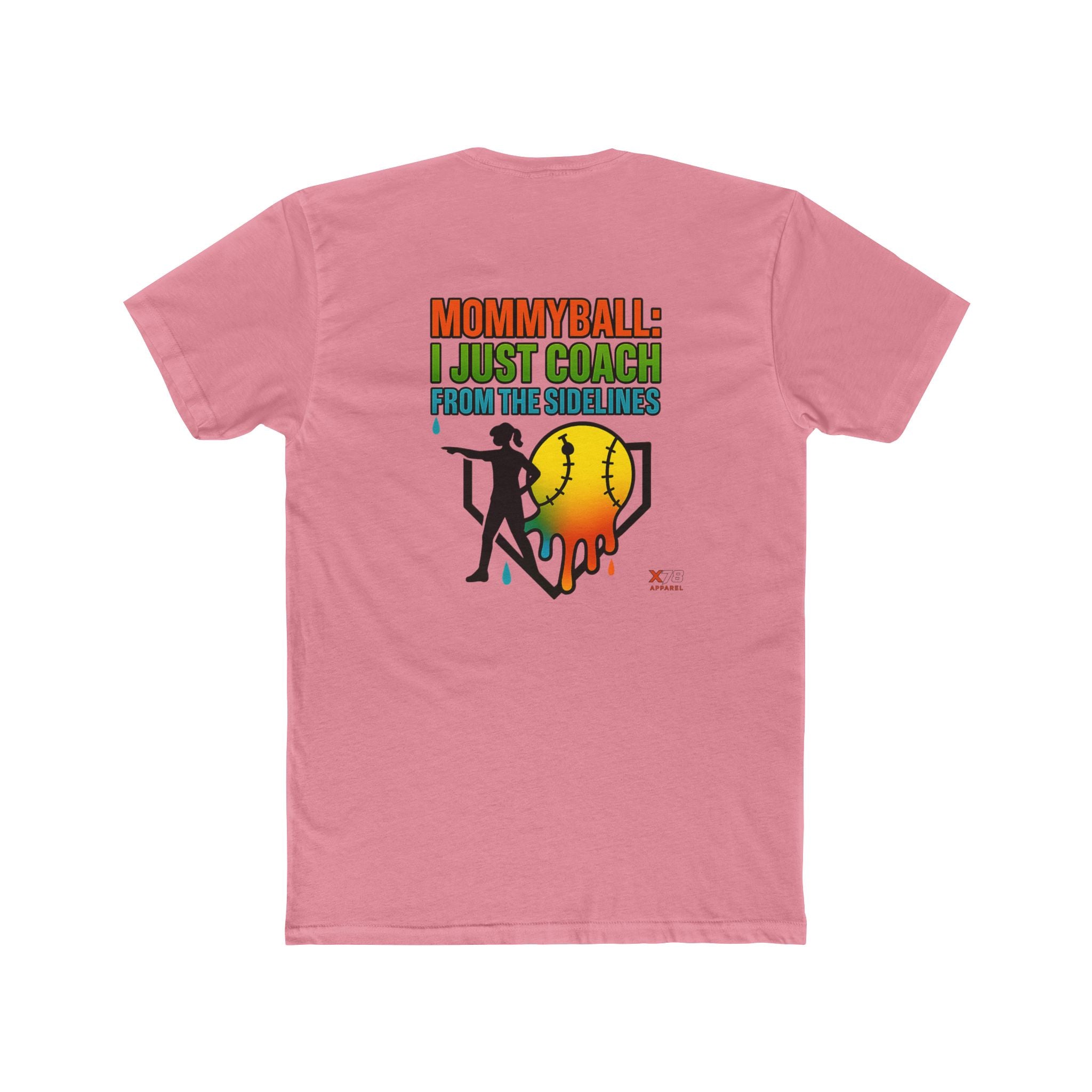 'Mommyball' Unisex  Coach Tee - Perfect for Sports Moms, Soft Cotton Tee, Gifts for Coaches, Athletic Apparel, Casual Wear
