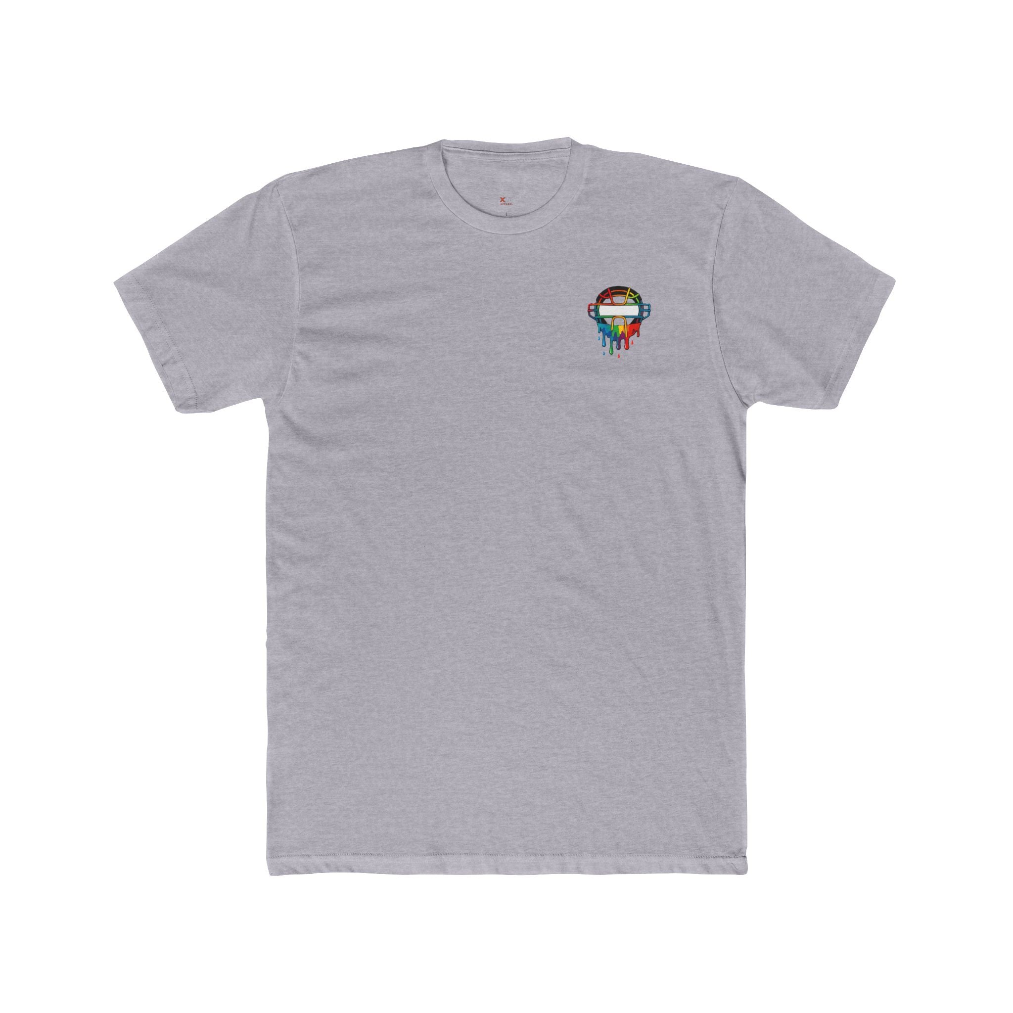 'Drippy Thou Shall Not Steel' Colorful Graphic Tee, Unisex Cotton Crew, Fun Statement Shirt, Comfortable Casual Wear, Sports Theme Tee, Gift Idea for All