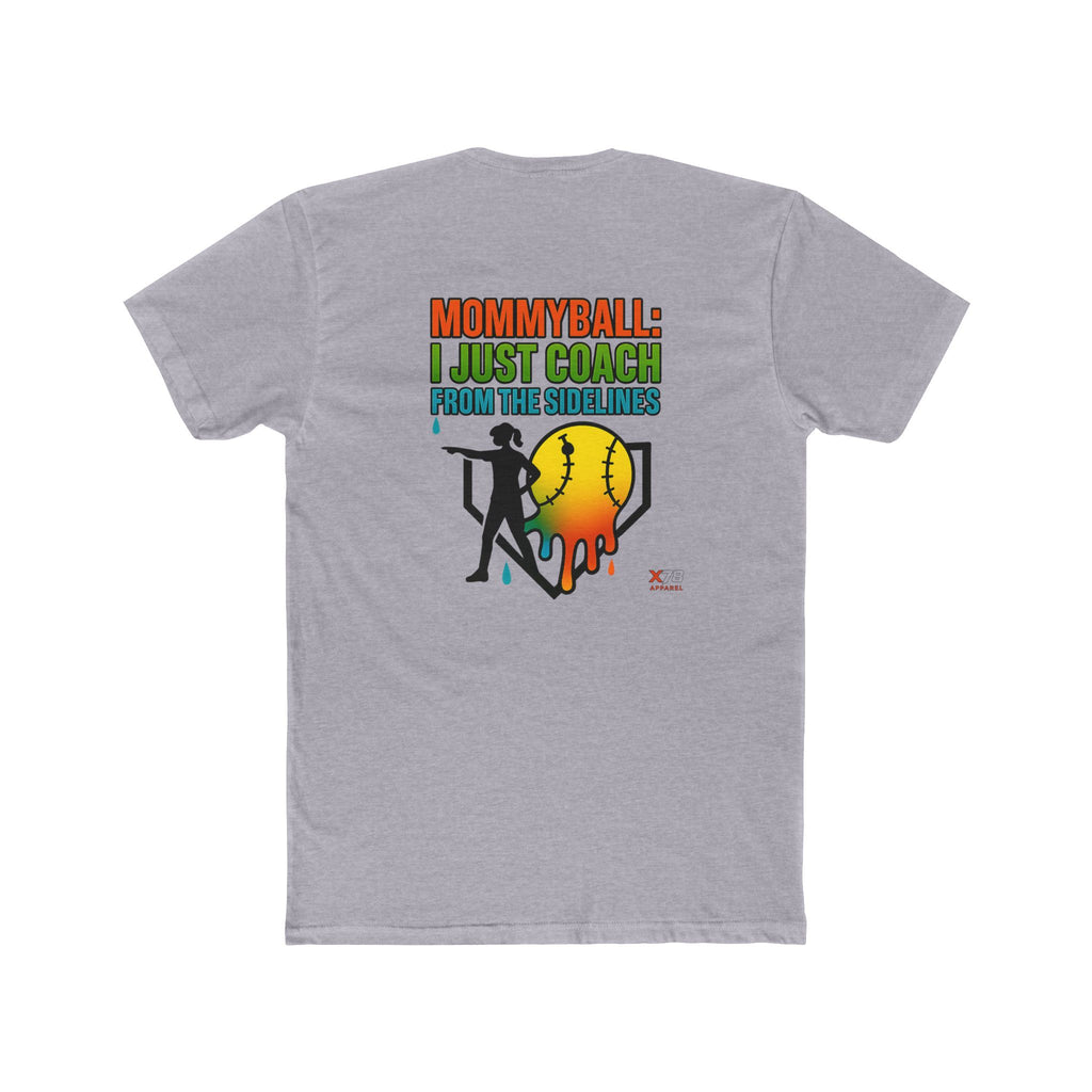 'Mommyball' Unisex  Coach Tee - Perfect for Sports Moms, Soft Cotton Tee, Gifts for Coaches, Athletic Apparel, Casual Wear