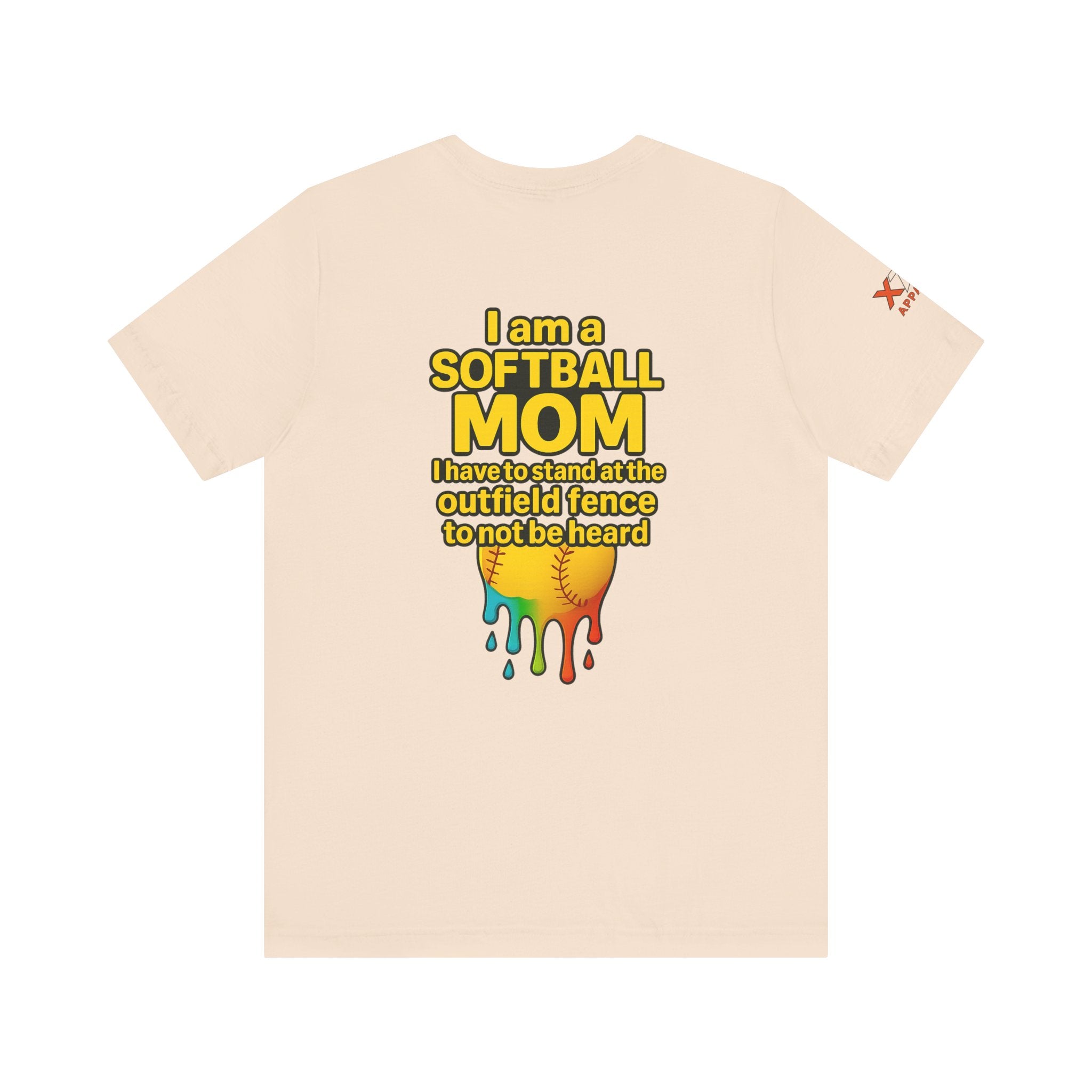 I Am a Softball Mom not heard Drippy, Family Gift, Funny Sports Apparel, Summer Shirt, Activewear