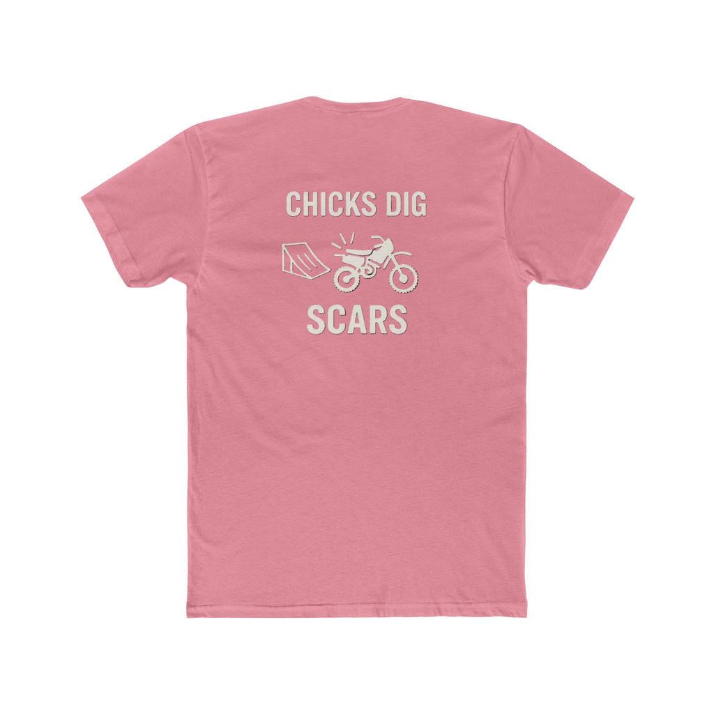 'Gen X Chicks Dig Scars Dirt Bike' Unisex Cotton Crew Tee - Fun Motorcycle Graphic Shirt, Casual Gift for Bikers, Adventure Lovers, Unique T-Shirt, [...]